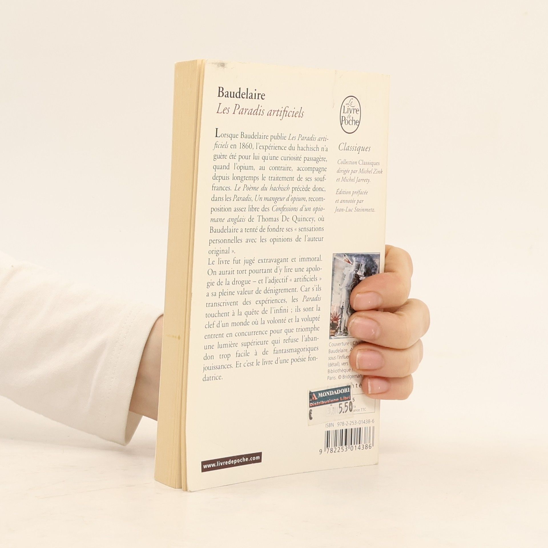 Charles Baudelaire Les Classiques de Poche: Les Paradis artificiels