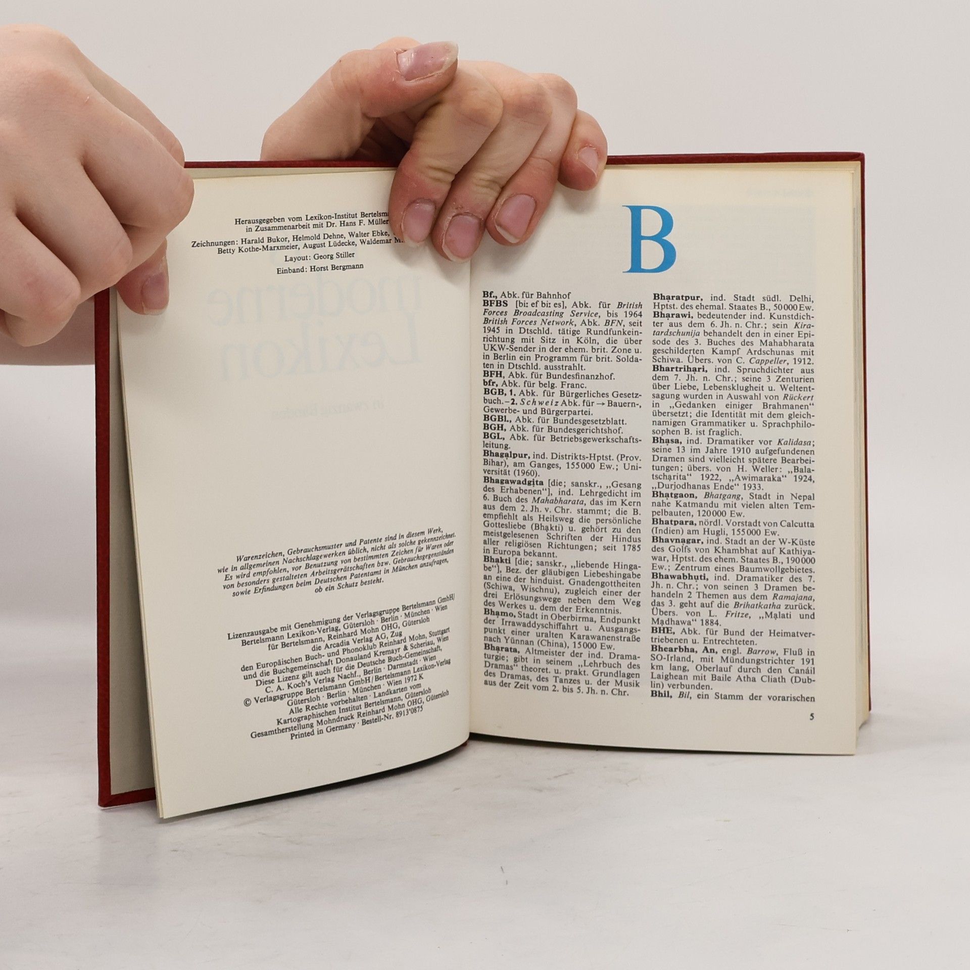 Autorenkollektiv Das moderne Lexikon 3. Bf-Cha