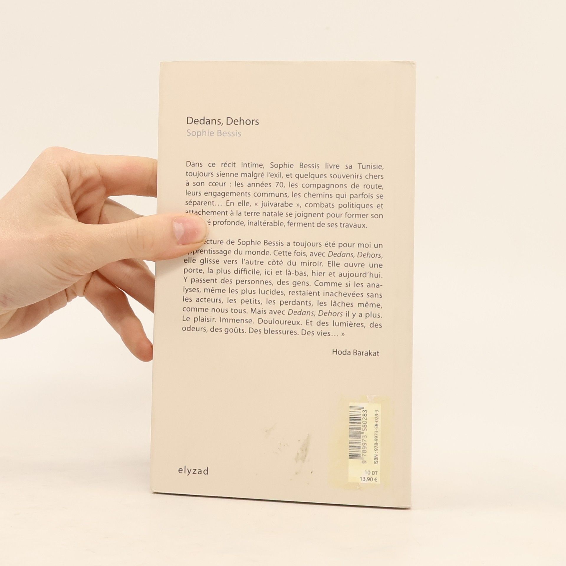 Sophie Bessis Dedans, Dehors