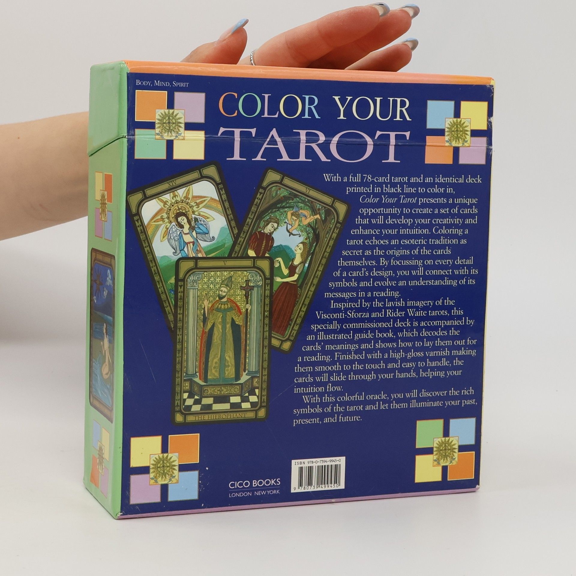 Liz Dean Color Your Tarot Set
