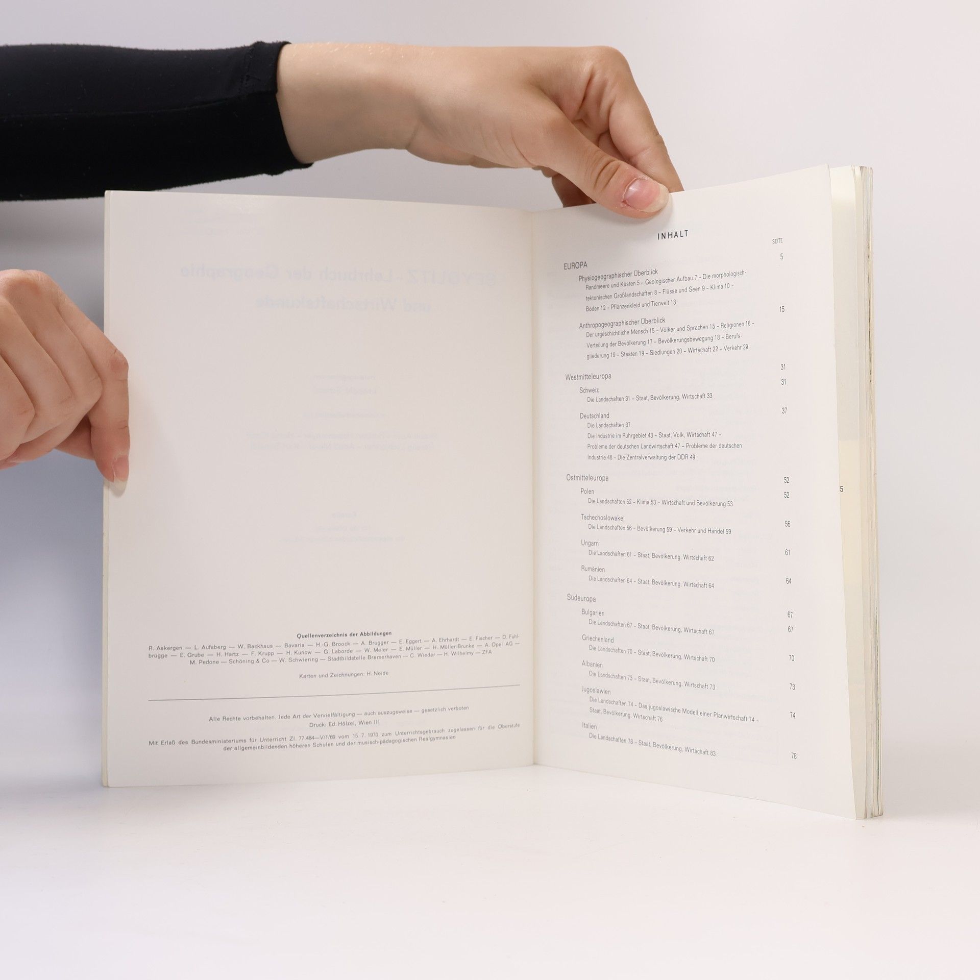 Autorenkollektiv Seydlitz - Lehrbuch der Geographie und Wirtschaftskunde. Europa