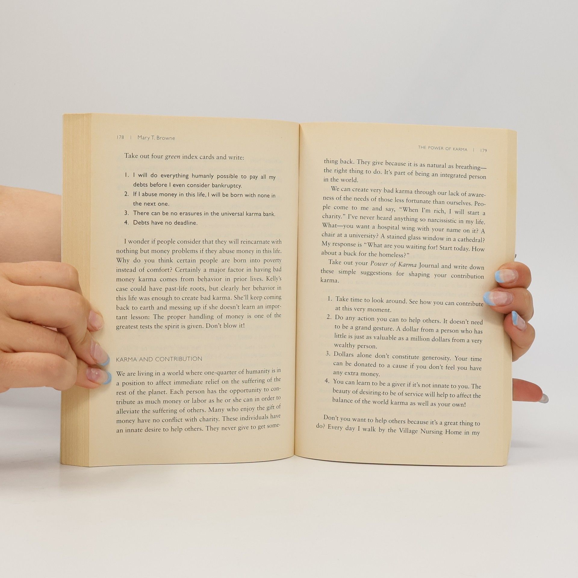 Mary T. Browne The Power of Karma