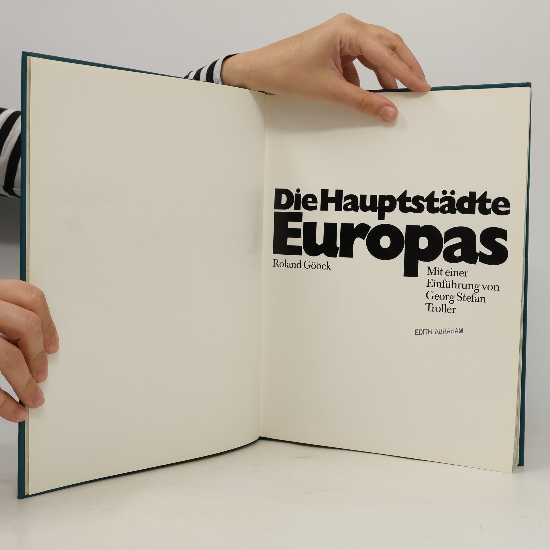 Roland Gööck Die Hauptstädte Europas