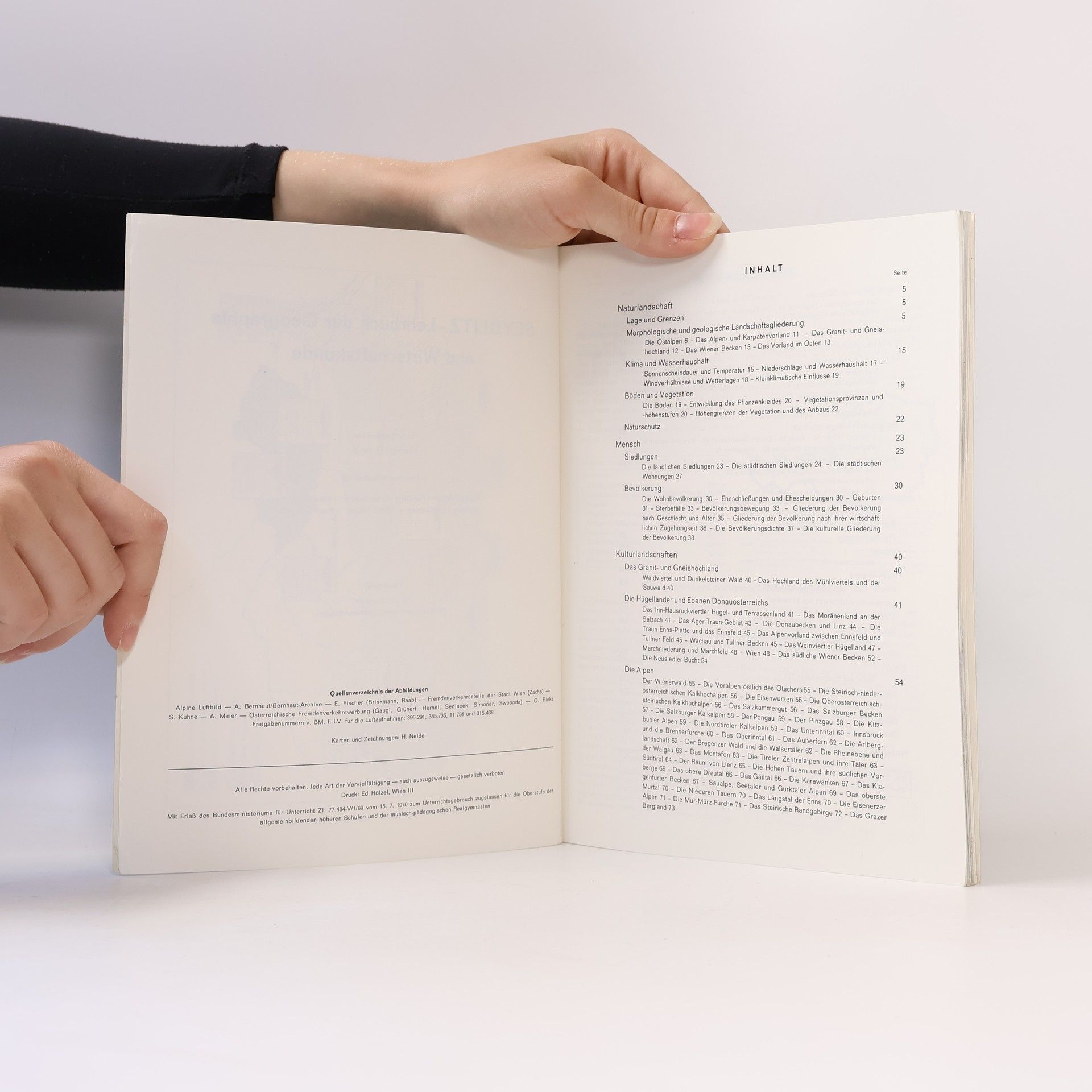 Autorenkollektiv Seydlitz. Lehrbuch der Geographie und Wirtschaftskunde. Österreich