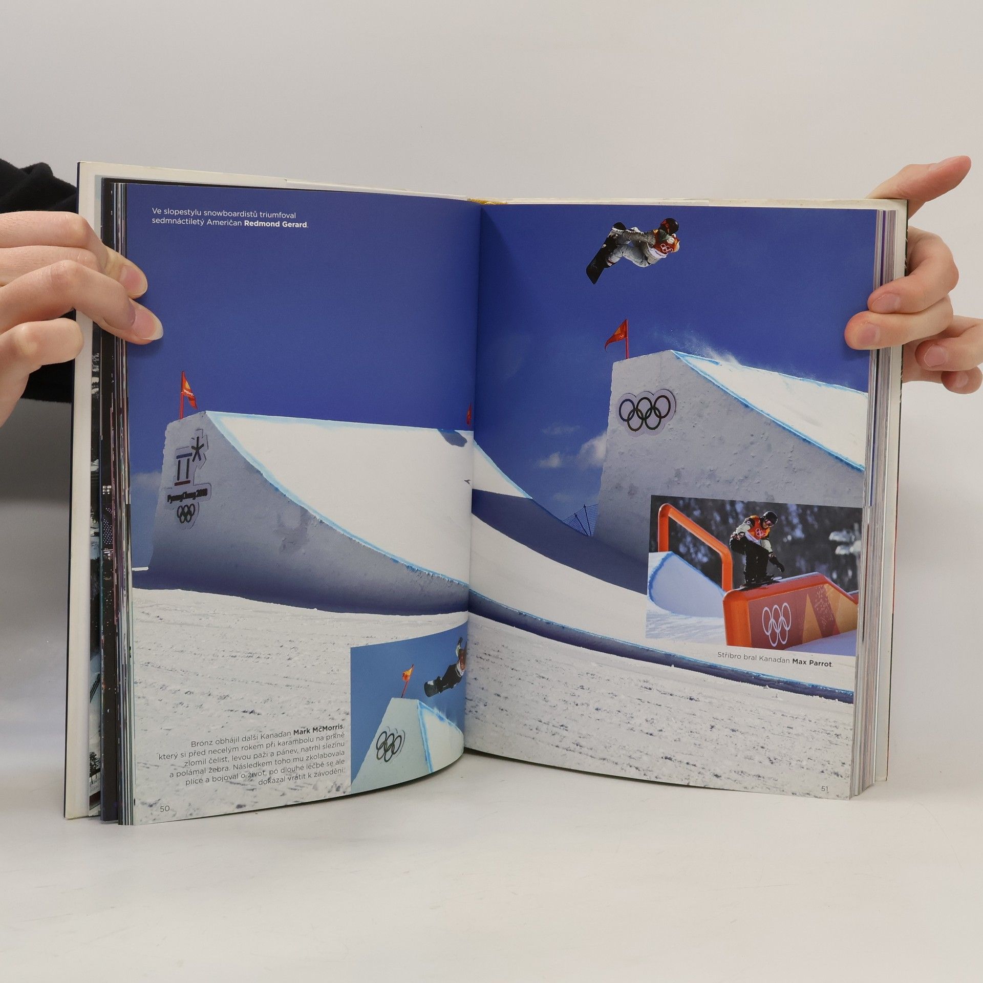 Herbert Slavík XXIII. zimní olympijské hry Pchjongčchang 2018. oficiální publikace Českého olympijského výboru