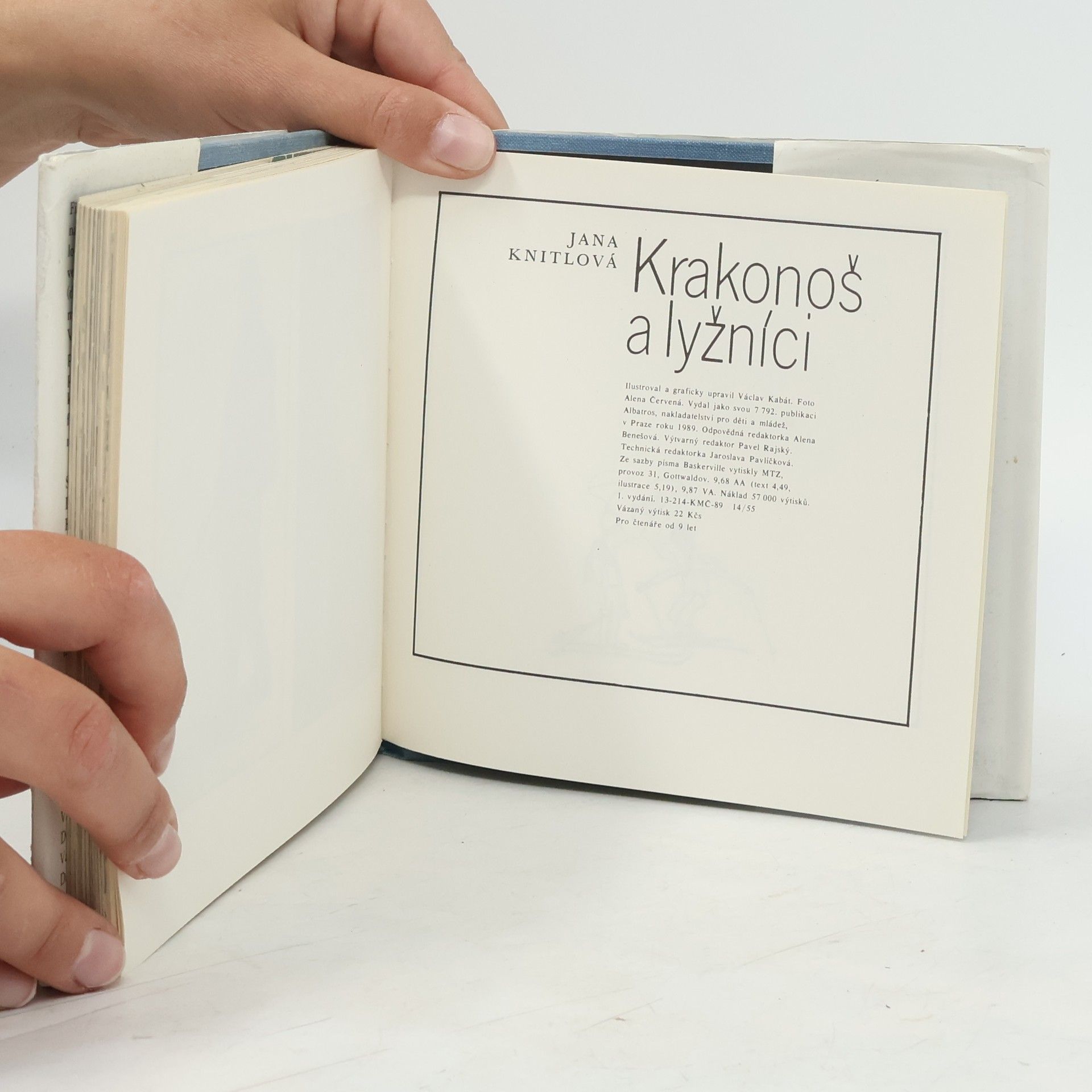 Jana Knitlová Krakonoš a lyžníci