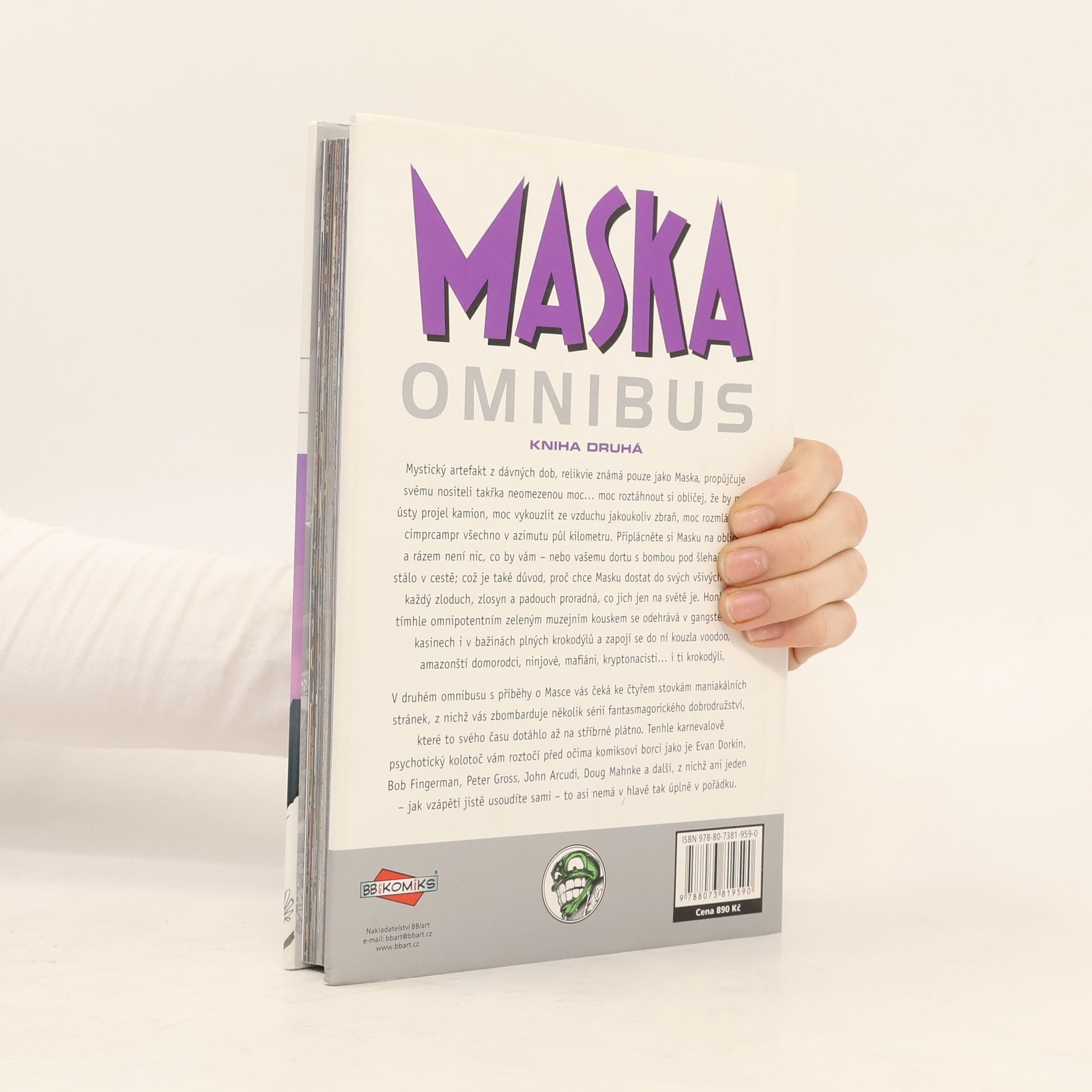 Evan Dorkin Maska omnibus. Kniha druhá