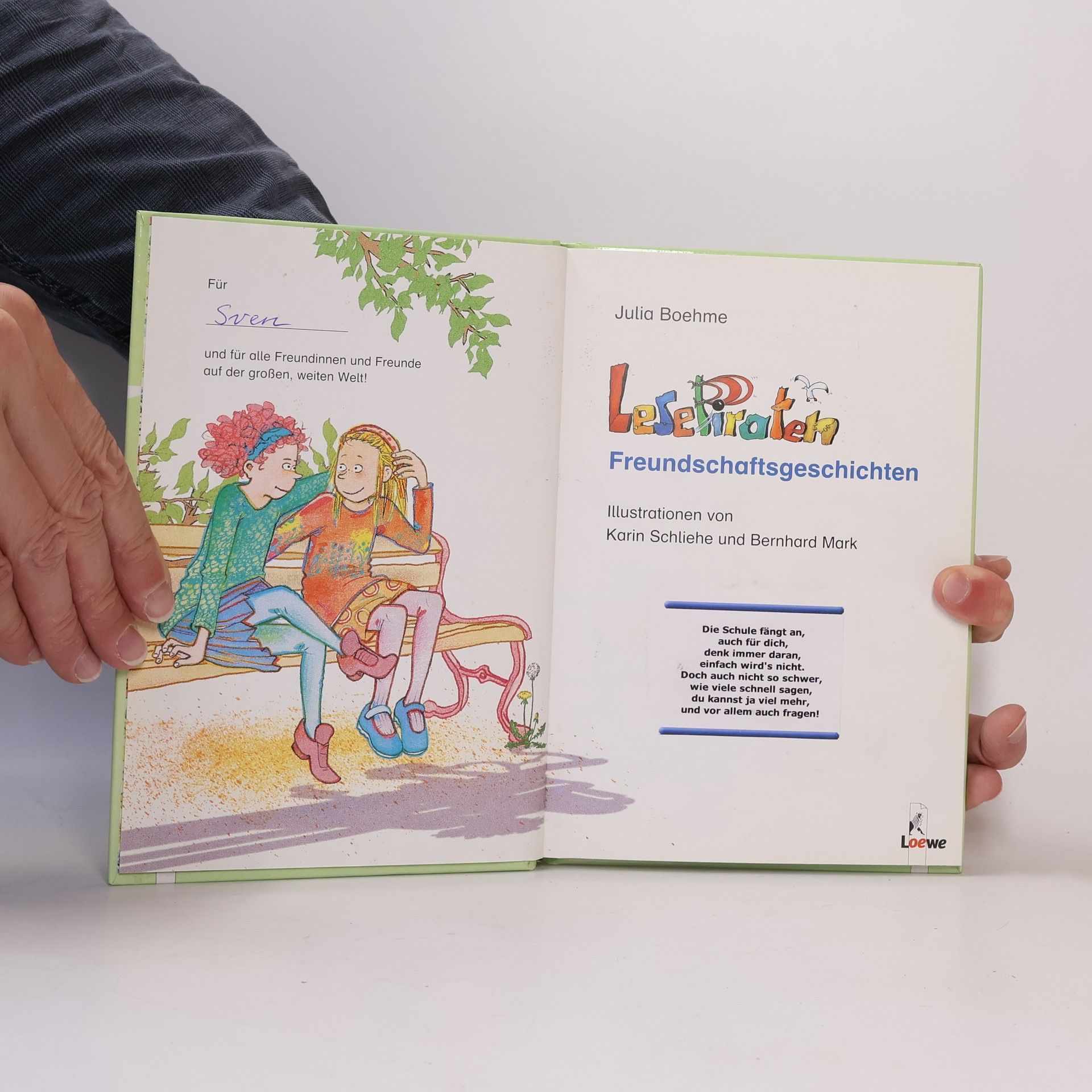 Julia Boehme Lesepiraten-Freundschaftsgeschichten