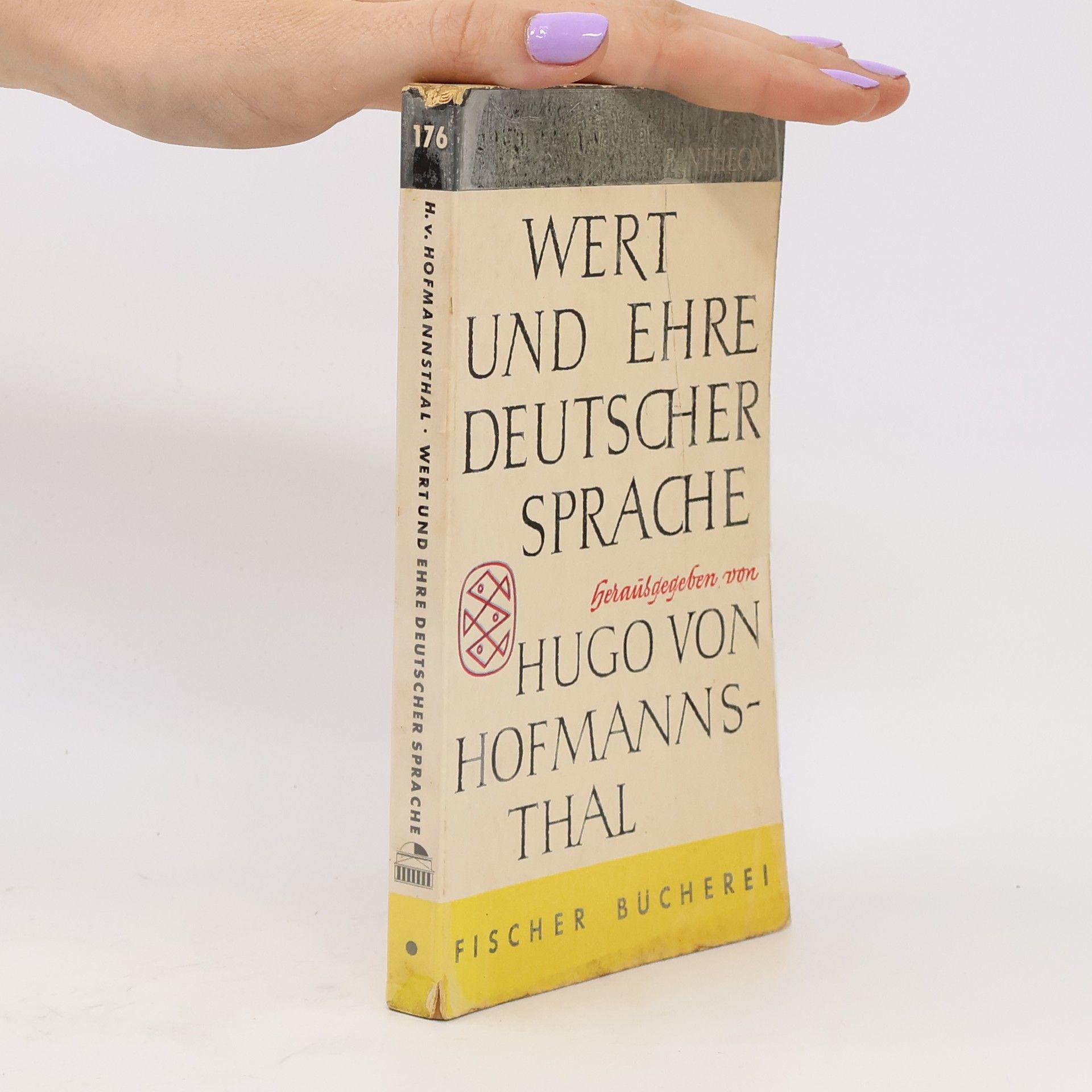 Hugo von Hofmannsthal Wert und Ehre deutscher Sprache
