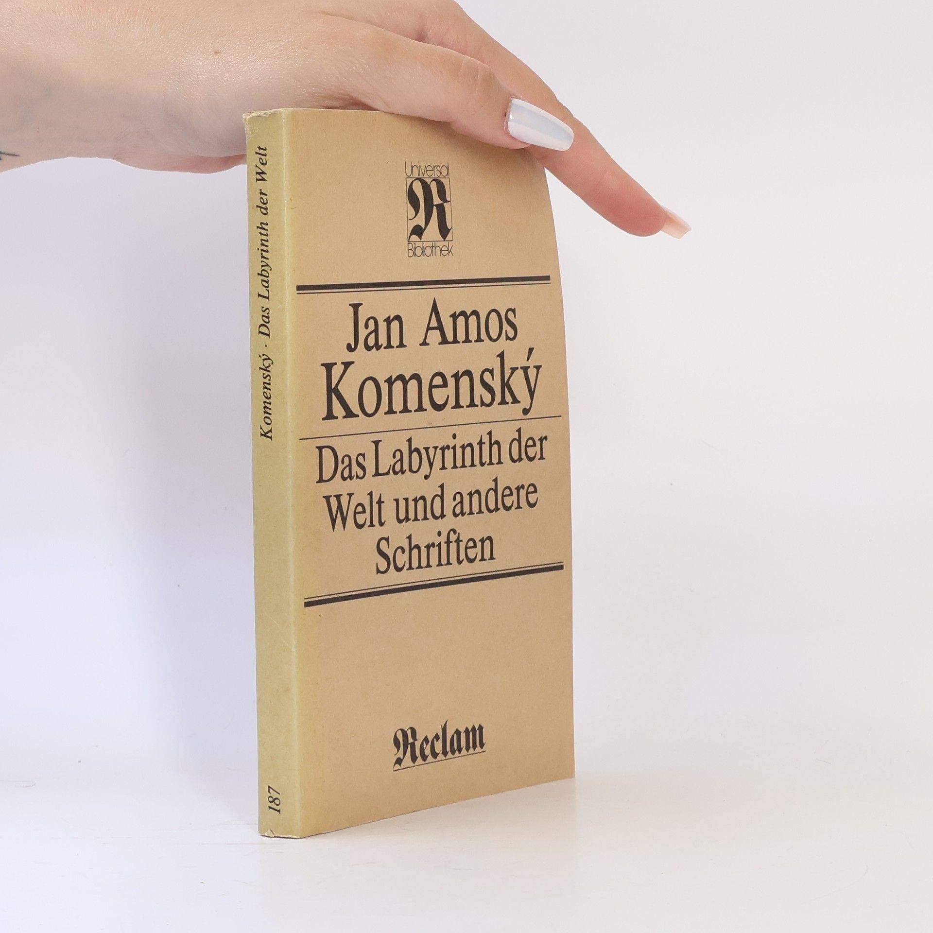 Jan Amos Komenský Das Labyrinth der Welt und andere Schriften