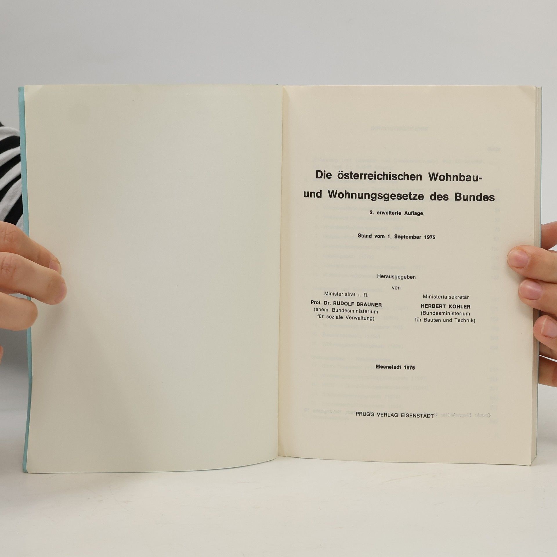 Herbert Kohler Die österreichischen Wohnbau- und Wohnungsgesetze