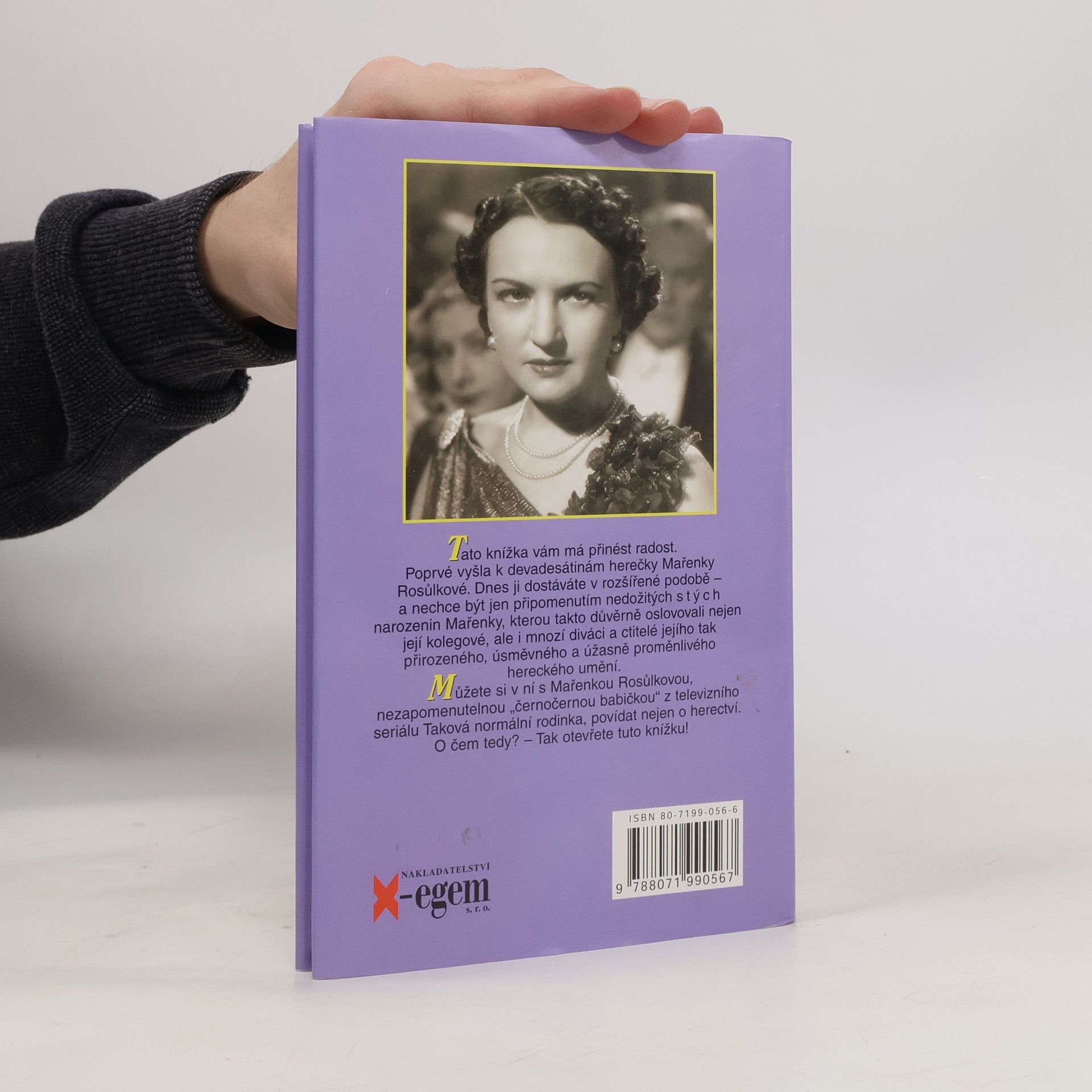 Marie Rosůlková Sluníčko Mařenka Rosůlková