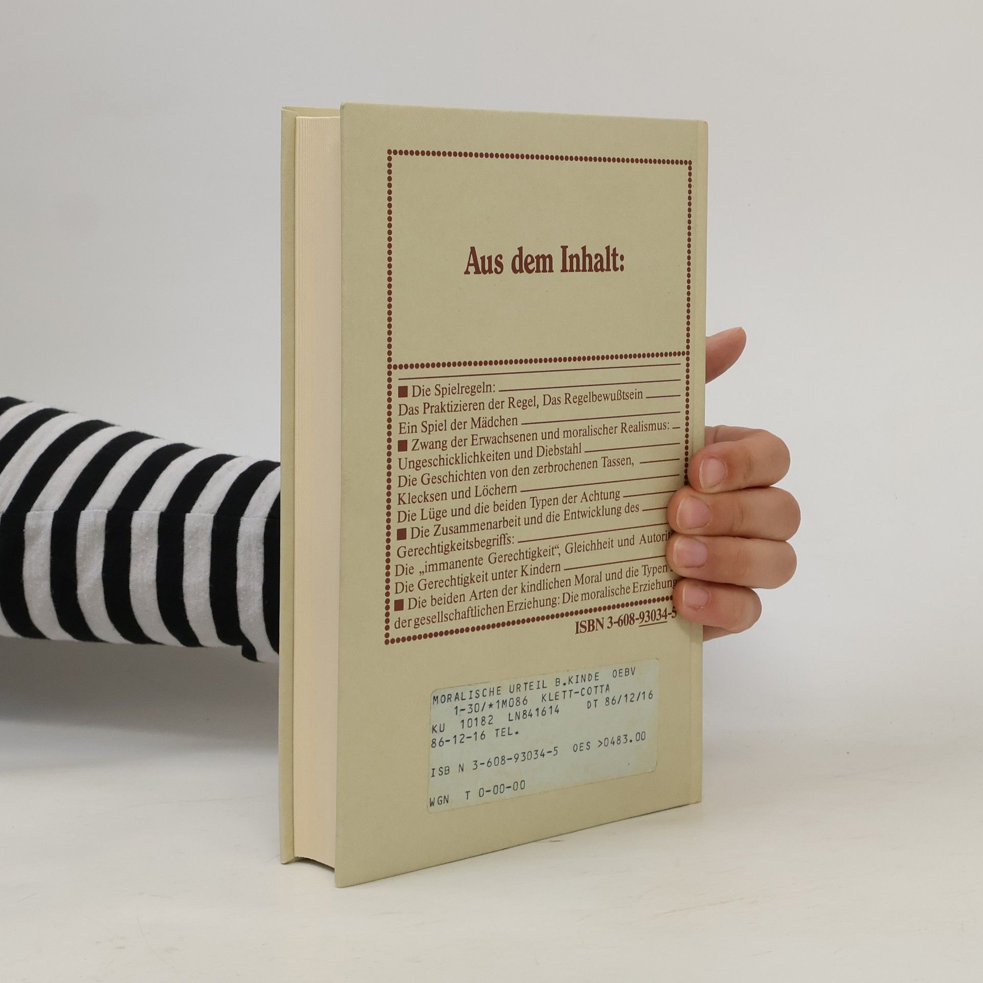 Jean Piaget Das moralische Urteil beim Kinde