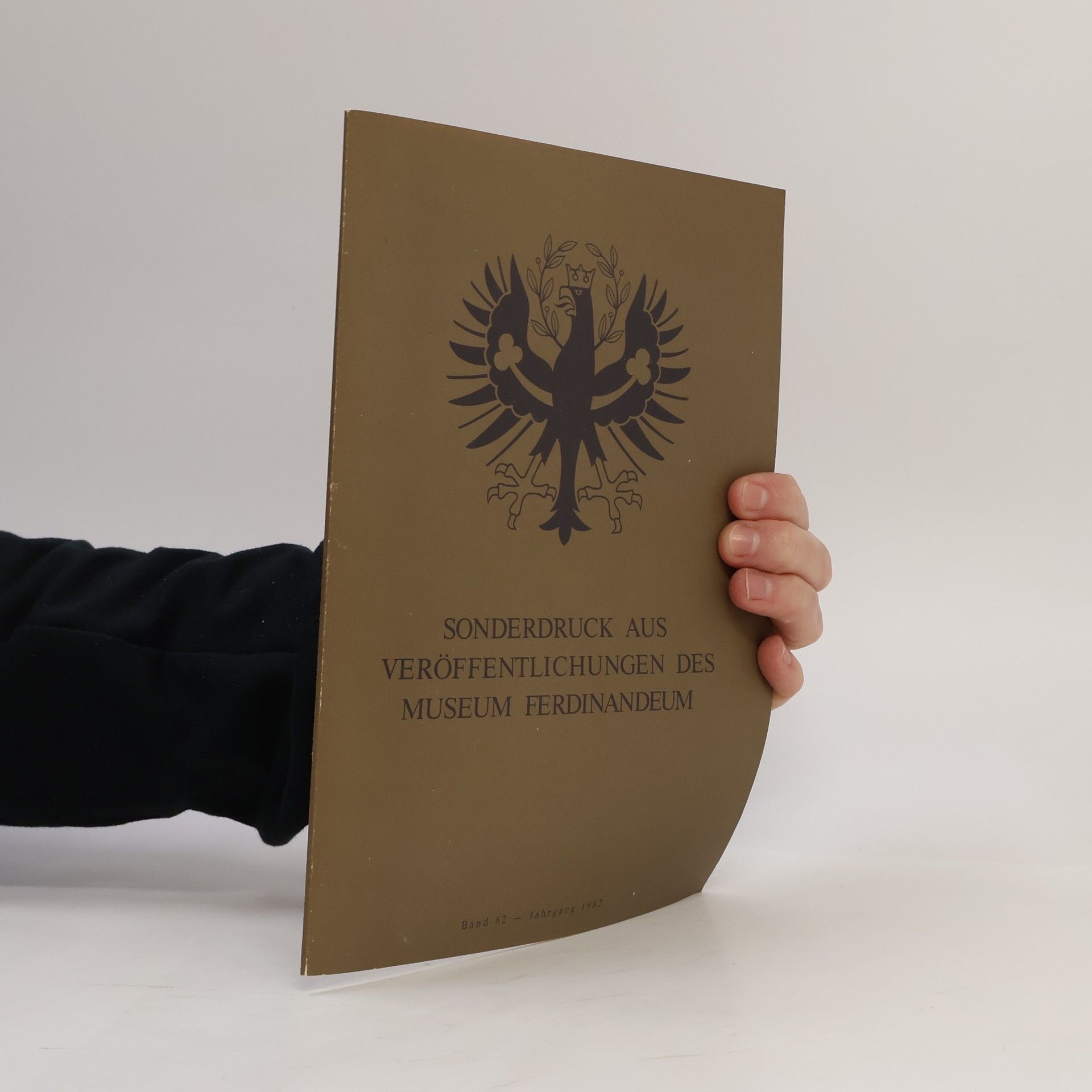 Collectif d'auteurs Sonderdruck aus Veröffentlichungen des Museum Ferdinandeum Band 62