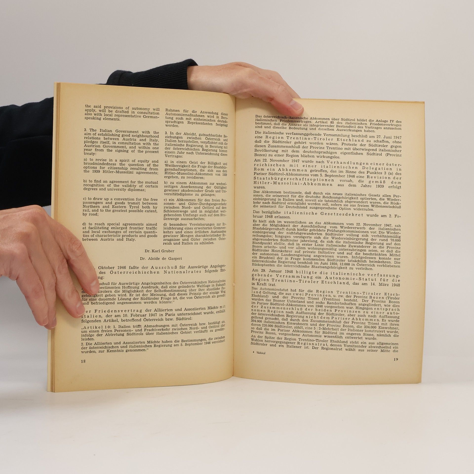 Heinrich Siegler Das Problem Sudtirol