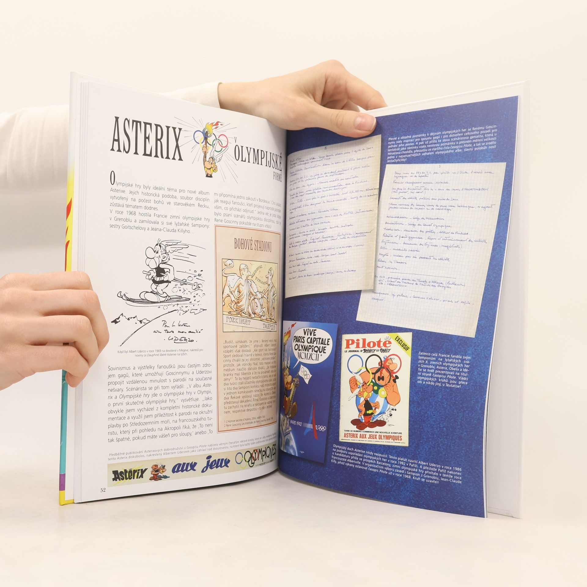 Albert Uderzo Asterix a olympijské hry