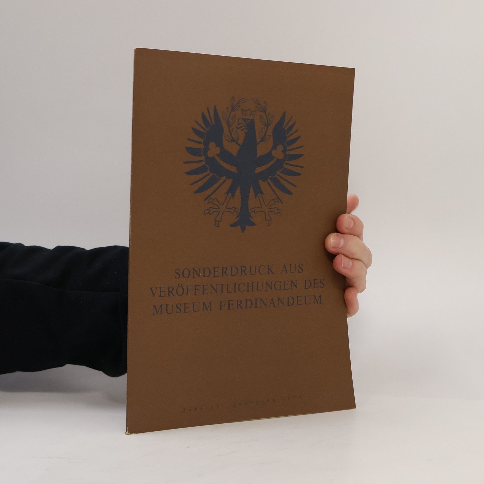 Collectif d'auteurs Sonderdruck aus Veröffentlichungen des Museum Ferdinandeum 54