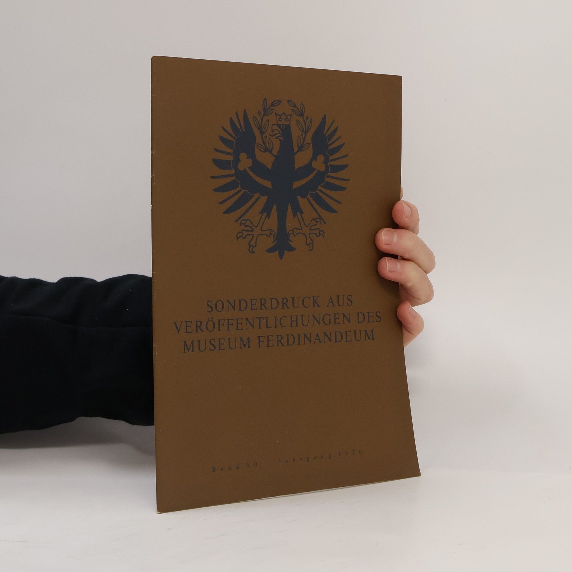 Collectif d'auteurs Sonderdruck aus Veröffentlichungen des Museum Ferdinandeum 50