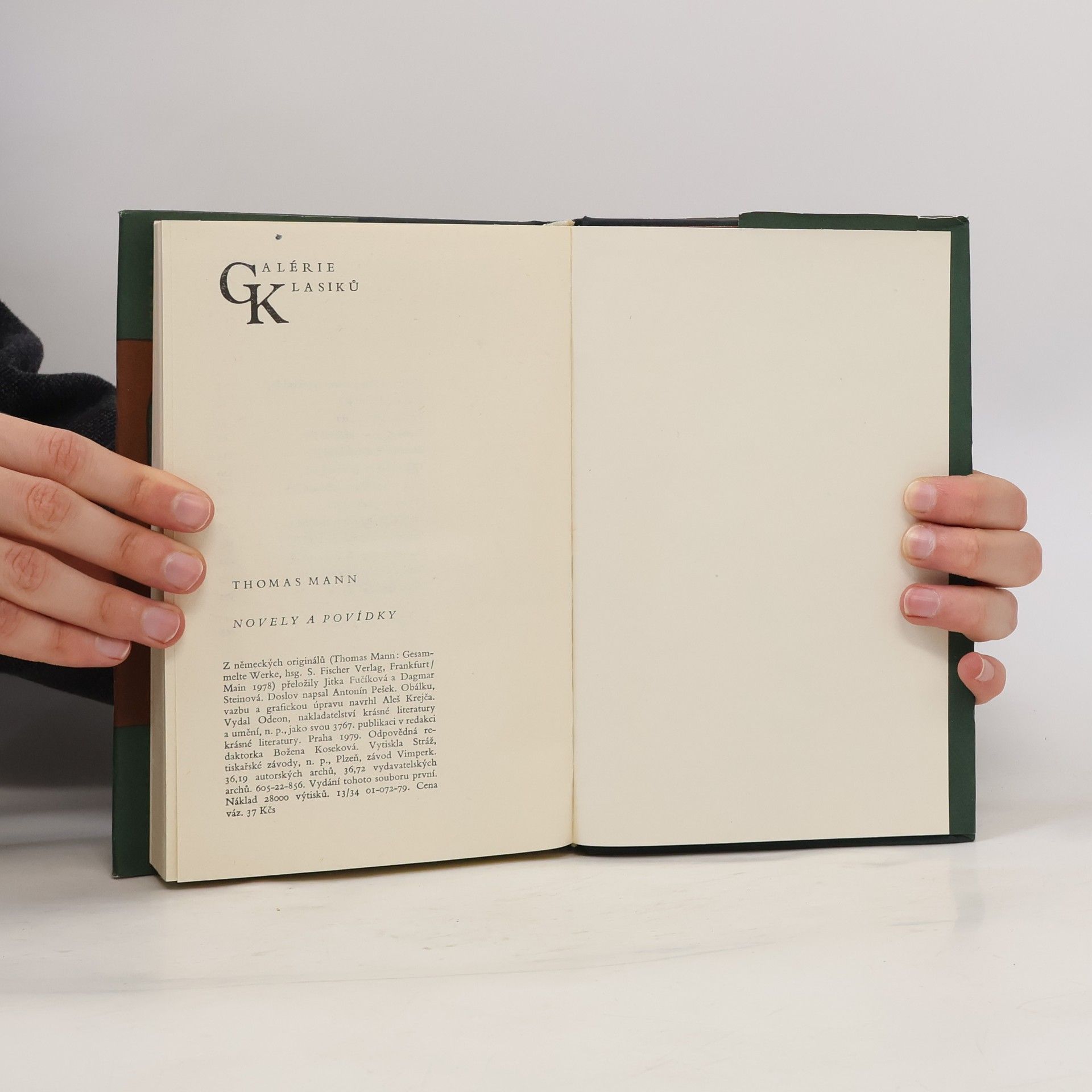 Thomas Mann Novely a povídky
