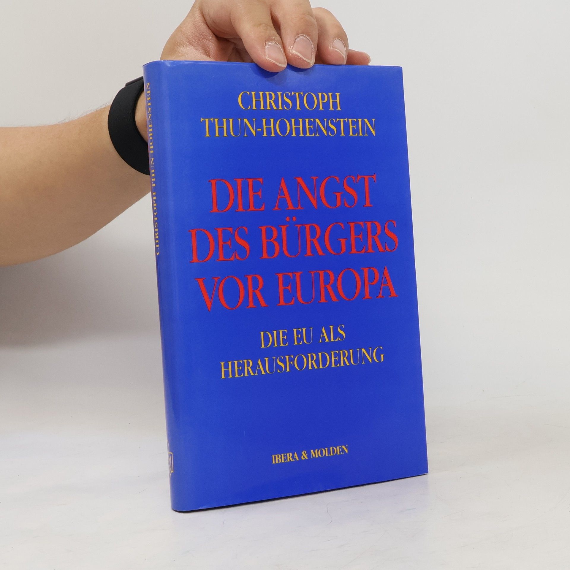 Christoph Thun-Hohenstein Die Angst des Bürgers vor Europa