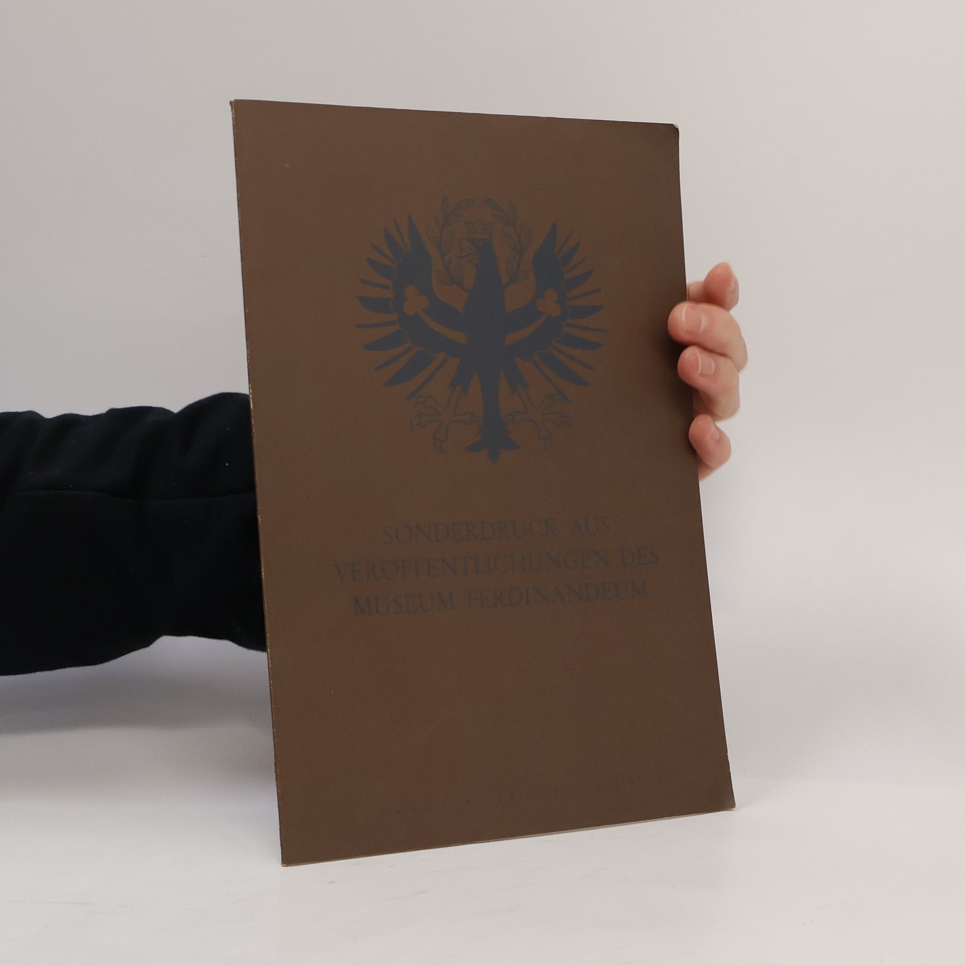 Various authors Sonderdruck aus Veröffentlichungen des Museum Ferdinandeum Band 55