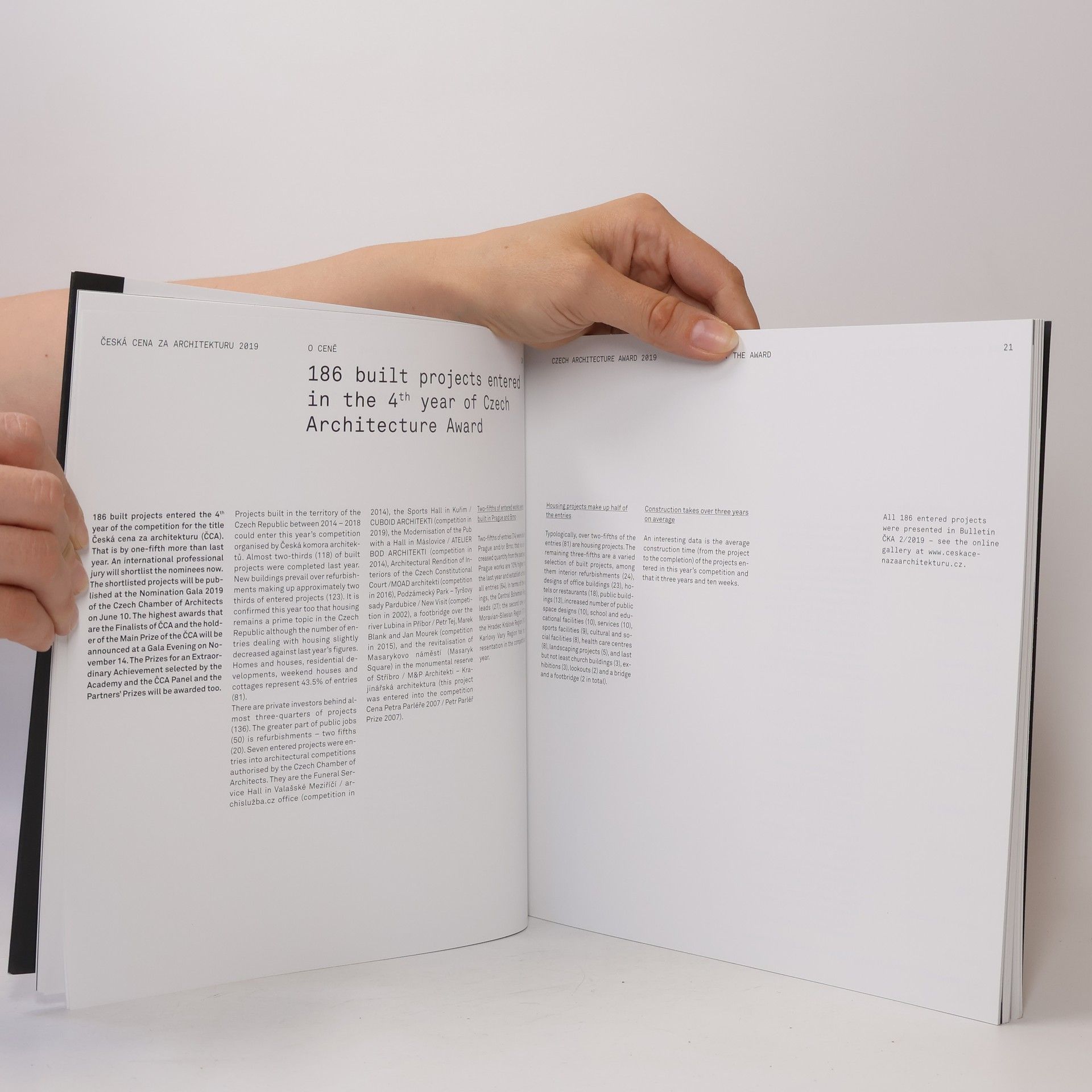 Autores varios Česká cena za architekturu 2019