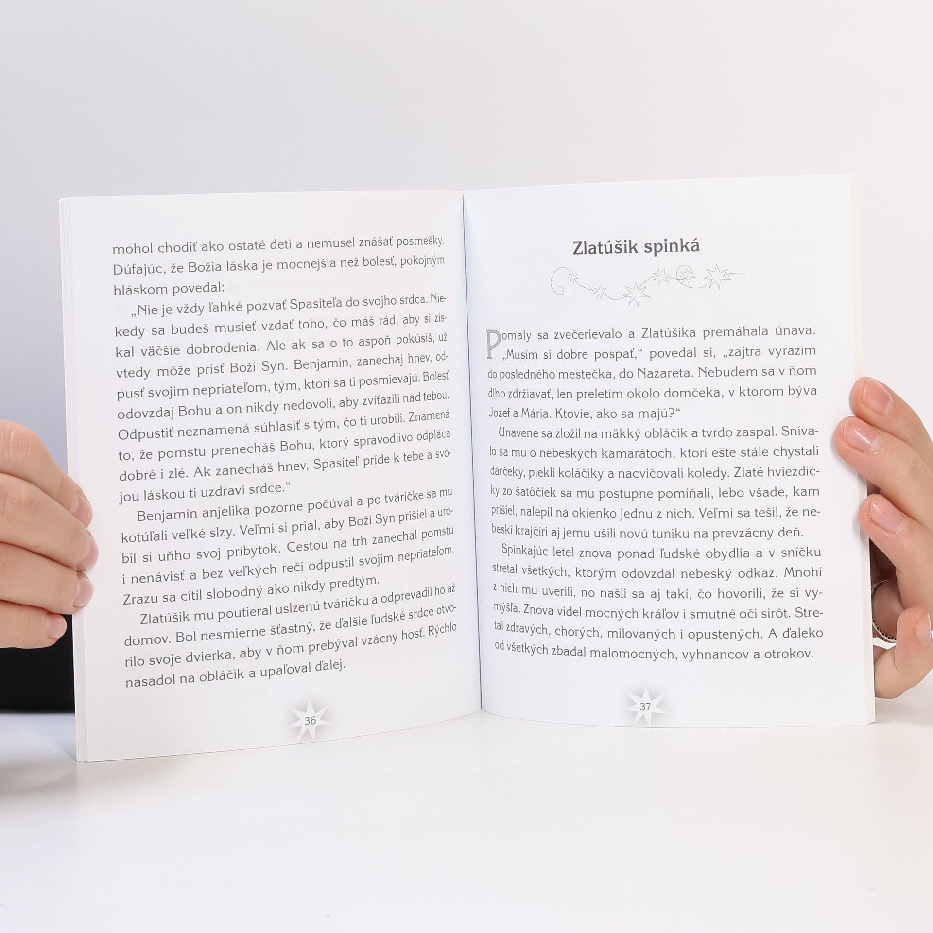 Terézia Petercová Ako anjelik Zlatúšik splnil svoje poslanie