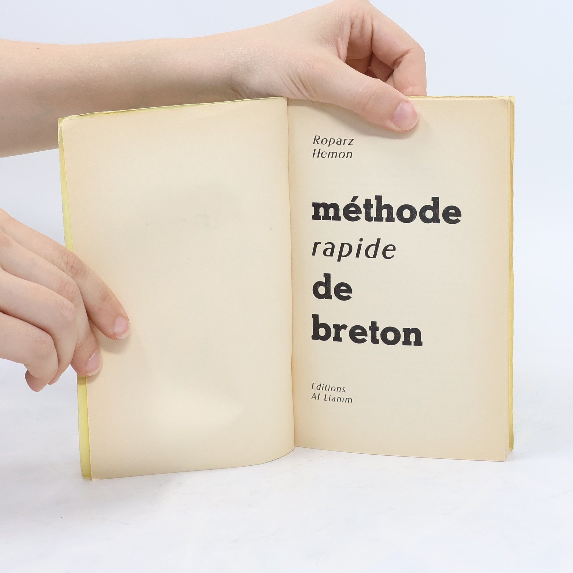 Roparz Hemon Méthode rapide de breton
