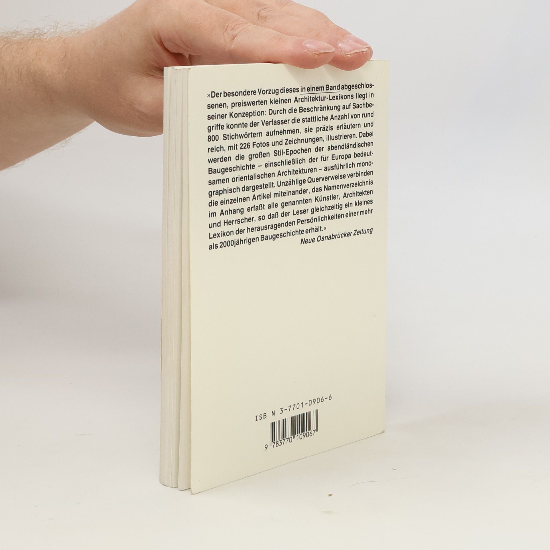 Fritz Baumgart DuMont's kleines Sachlexikon der Architektur