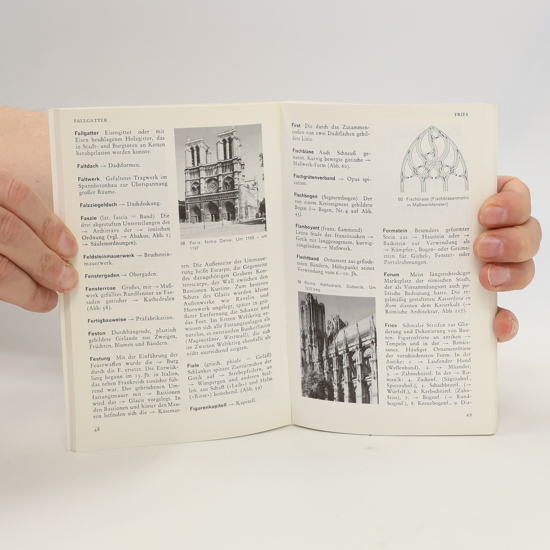 Fritz Baumgart DuMont's kleines Sachlexikon der Architektur
