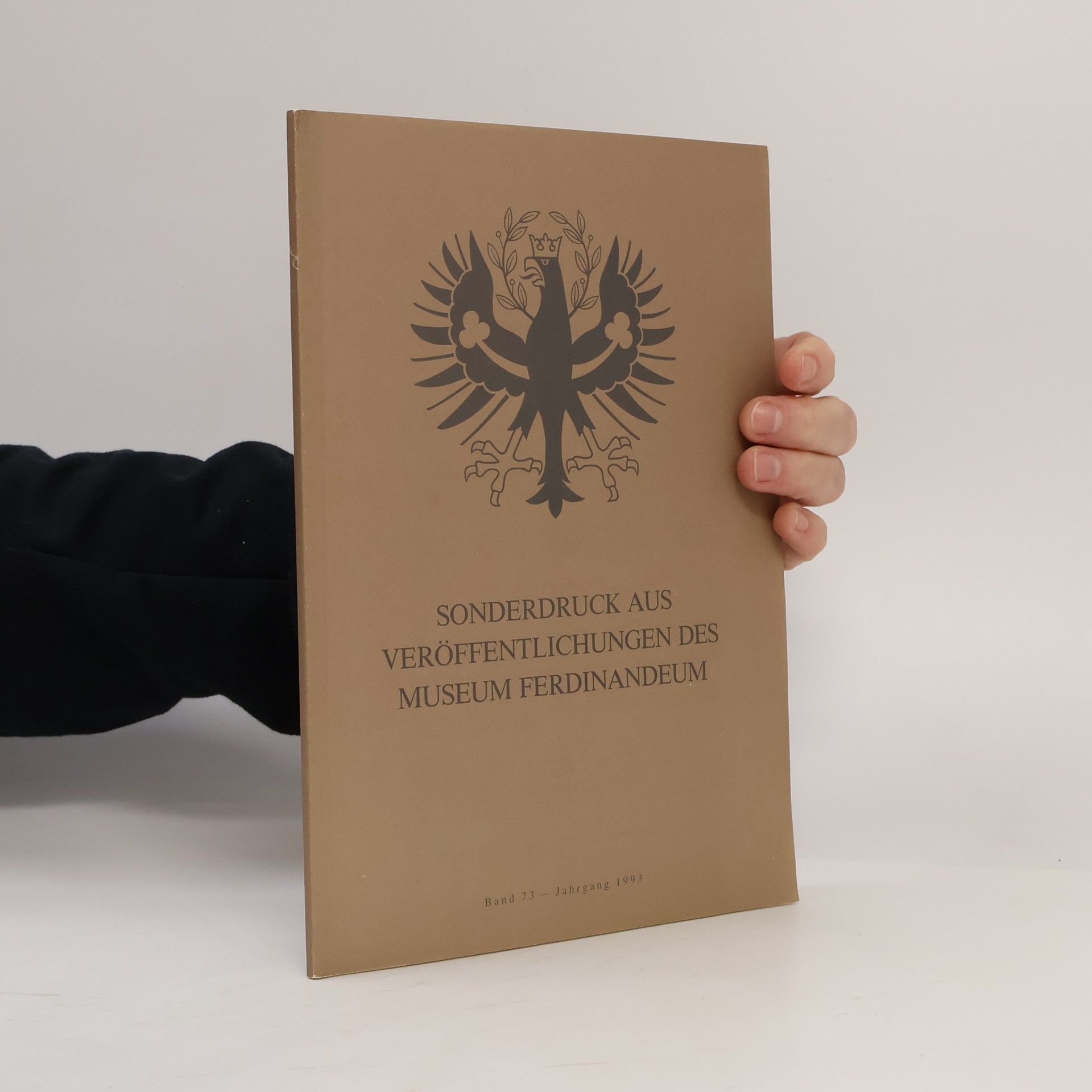 Collectif d'auteurs Sonderdruck aus Veröffentlichungen des Museum Ferdinandeum 73