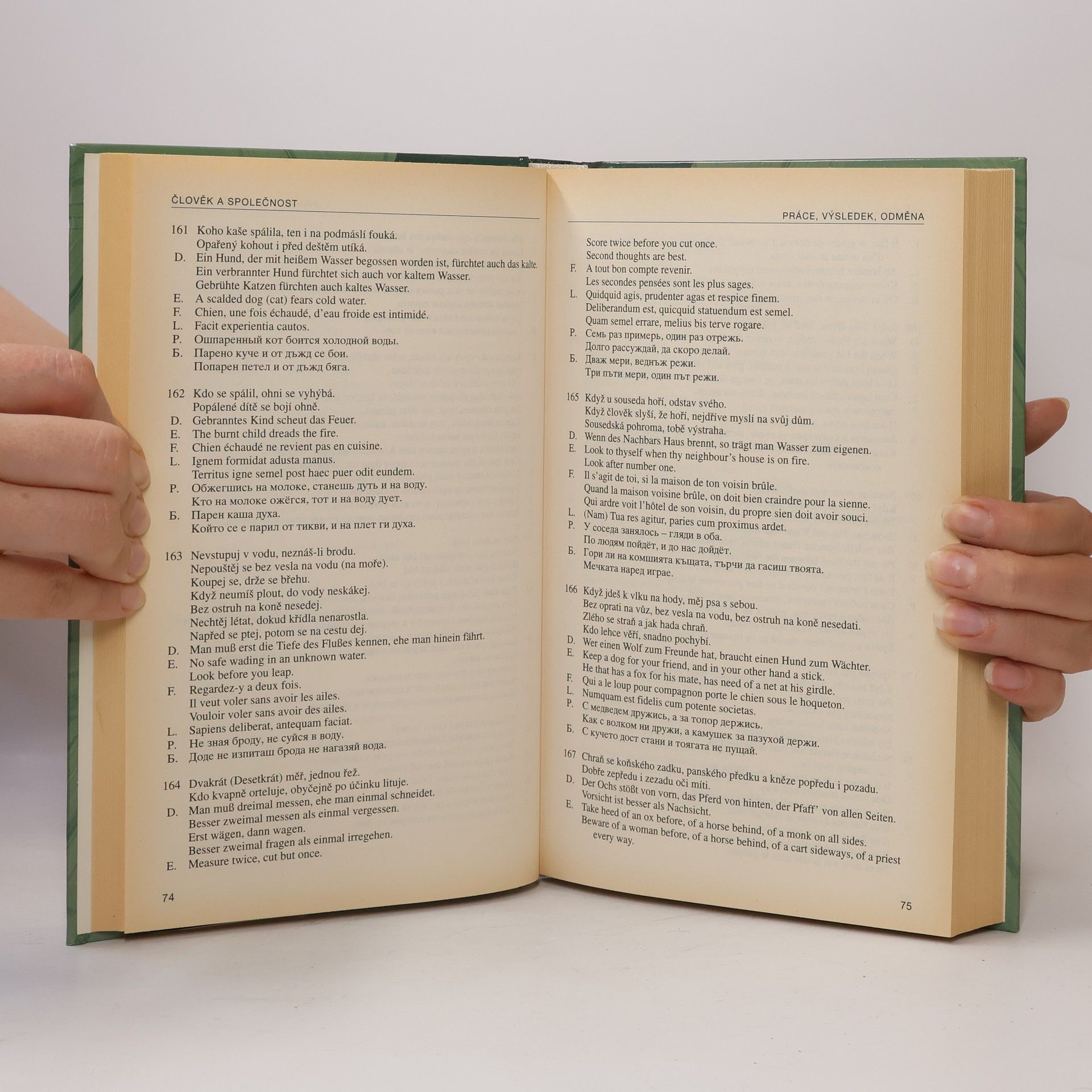 Jarmila Bachmannová Jak se to řekne jinde : česká přísloví a jejich jinojazyčné protějšky