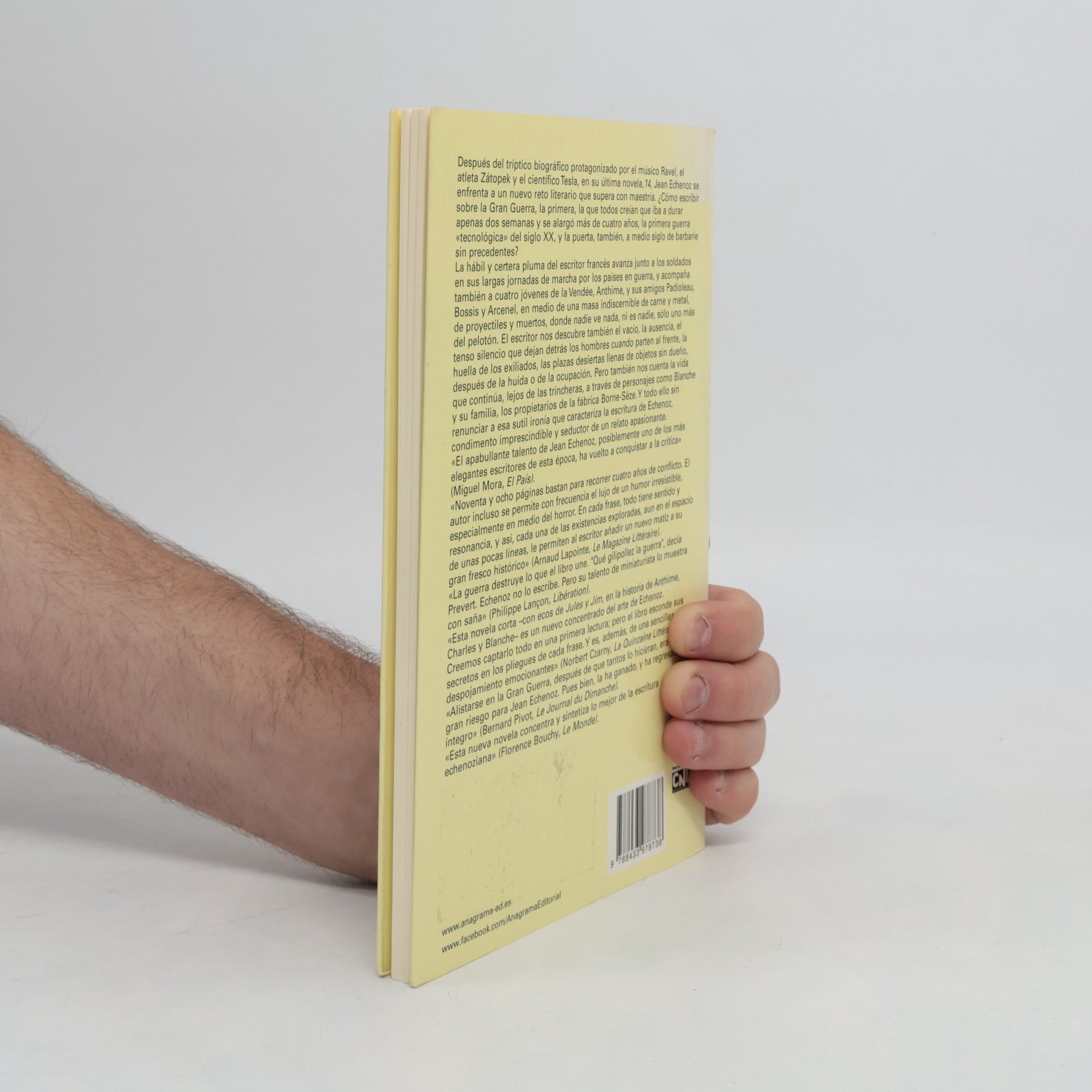 Jean Echenoz Panorama de narrativas: 14