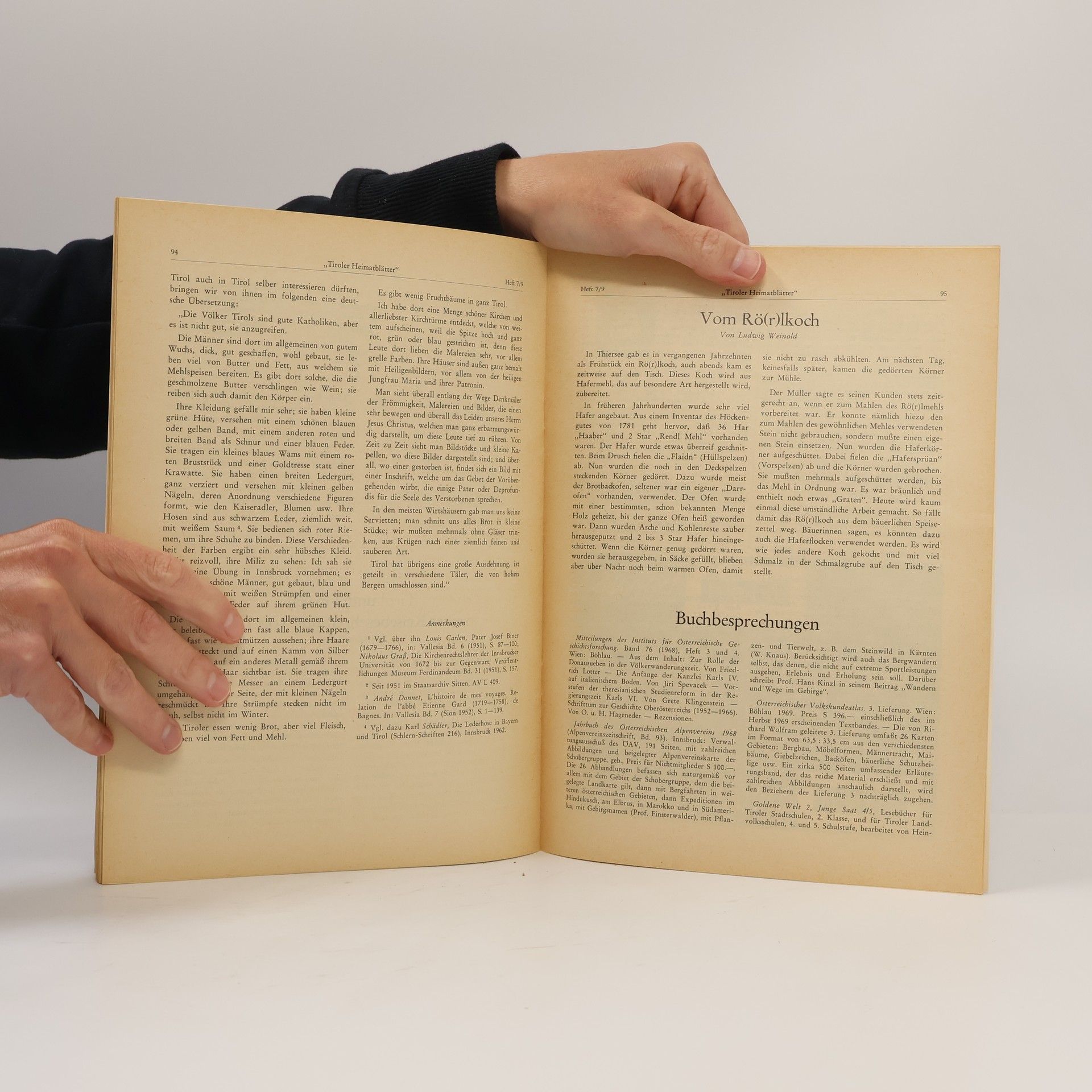 Autorenkollektiv Tiroler Heimatblätter