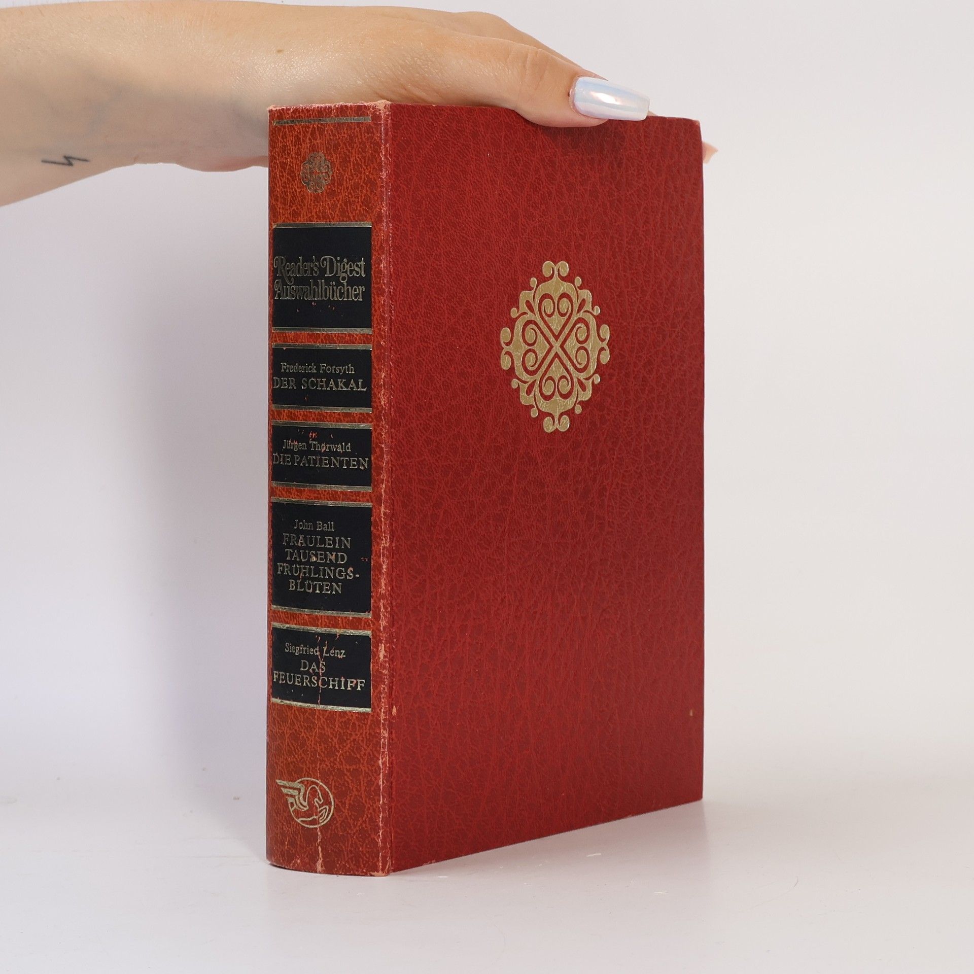 Reader's Digest Auswahlbücher. Der Schakal. Die Patienten. Fräulein Tausend Frühlingsblüten. Das Feuerschiff