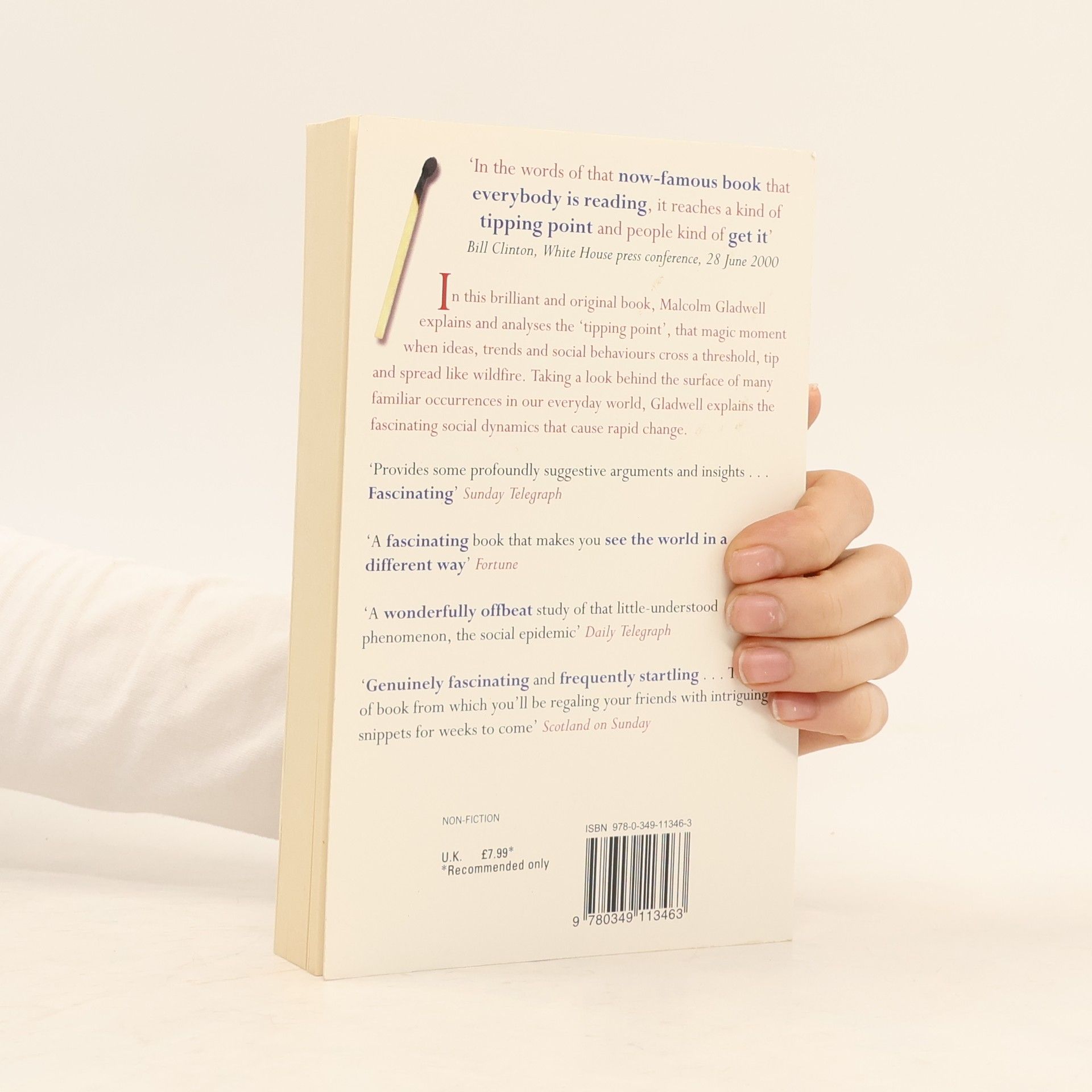 Malcolm Gladwell The tipping point : how little things can make a big difference