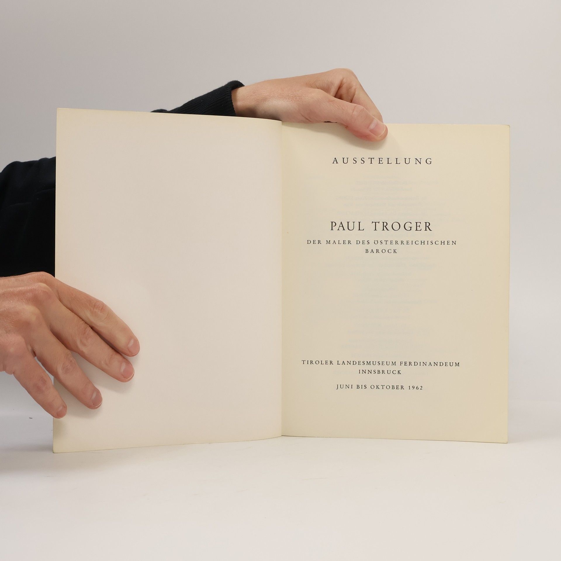 Various authors Paul Troger