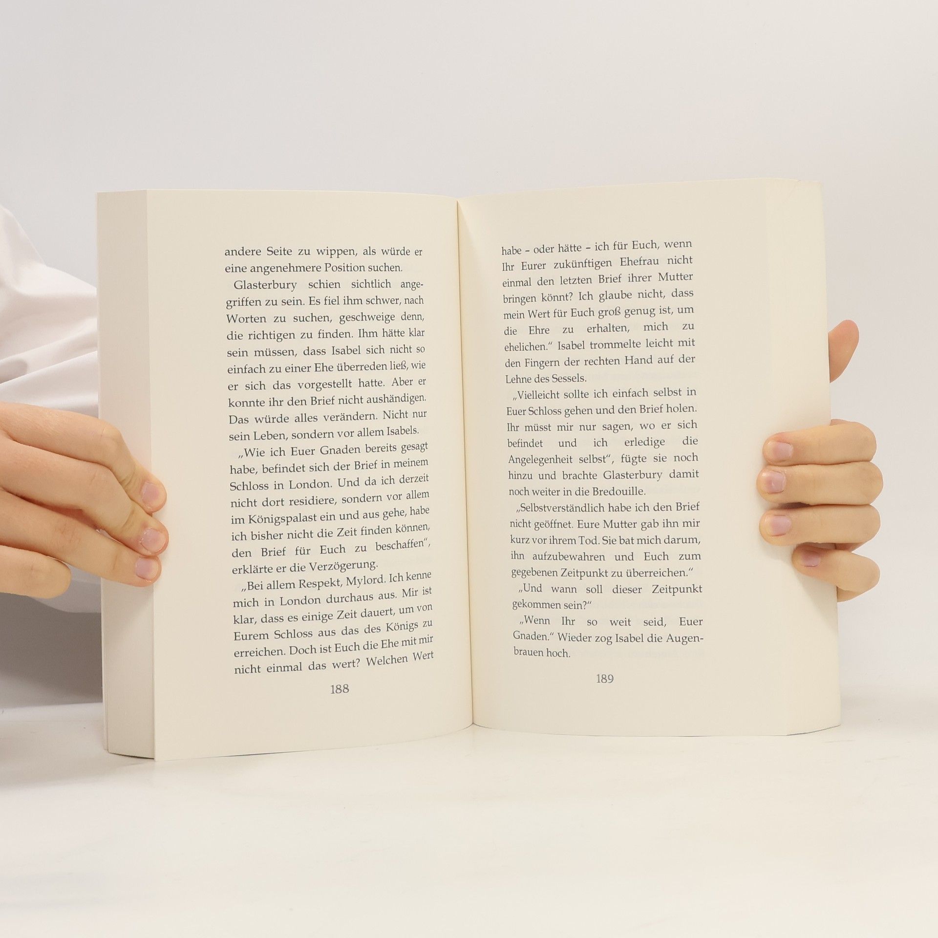 Fabrice Rebers Der Brief der Herzoginmutter