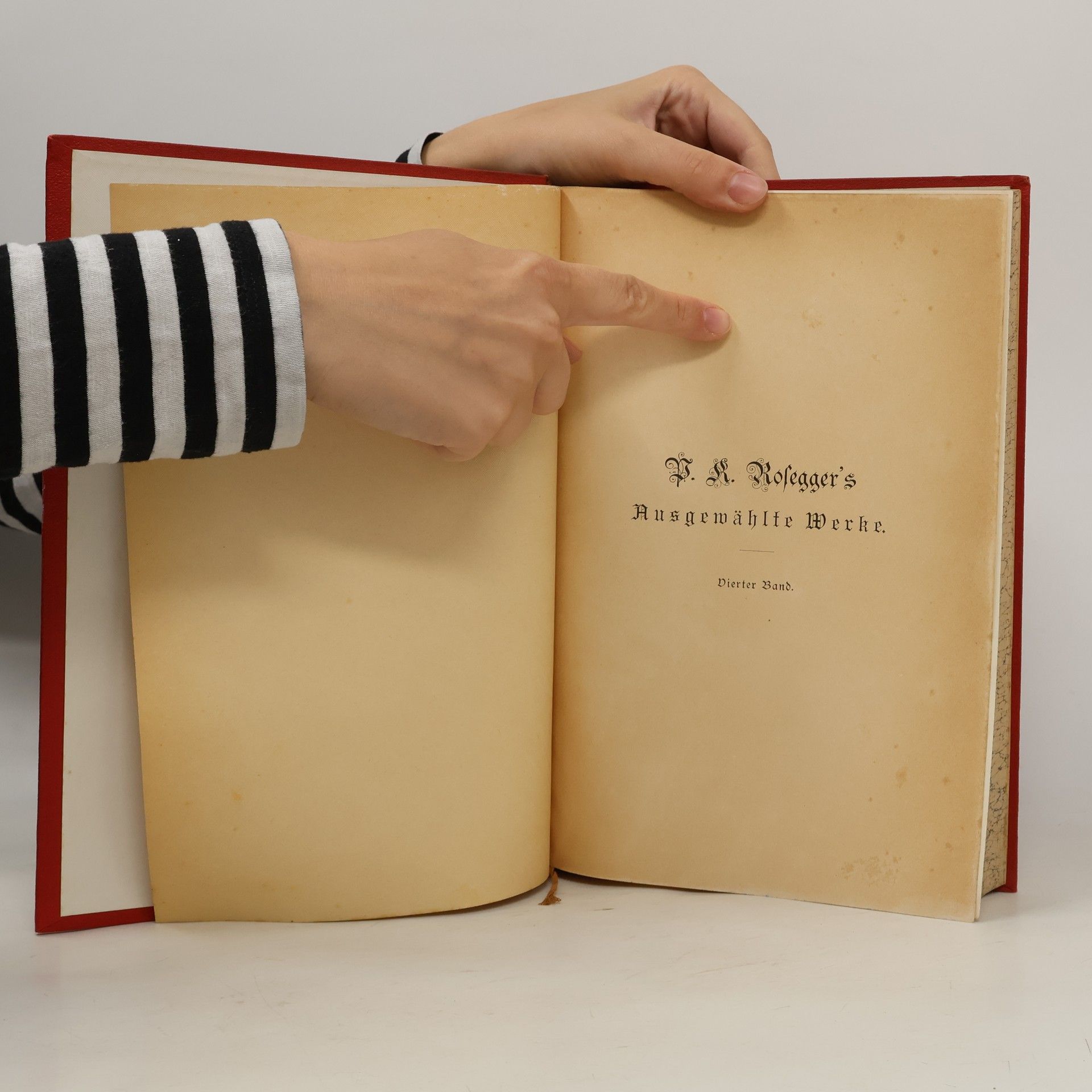 Peter Rosegger P. K. Rosegger's Ausgewählte Werke 4
