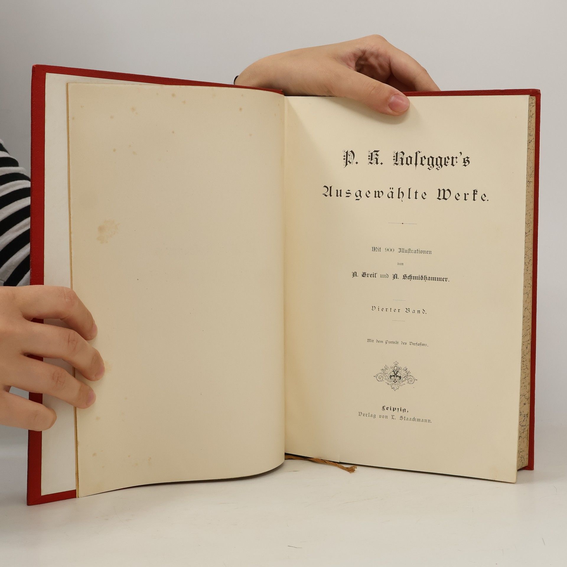 Peter Rosegger P. K. Rosegger's Ausgewählte Werke 4