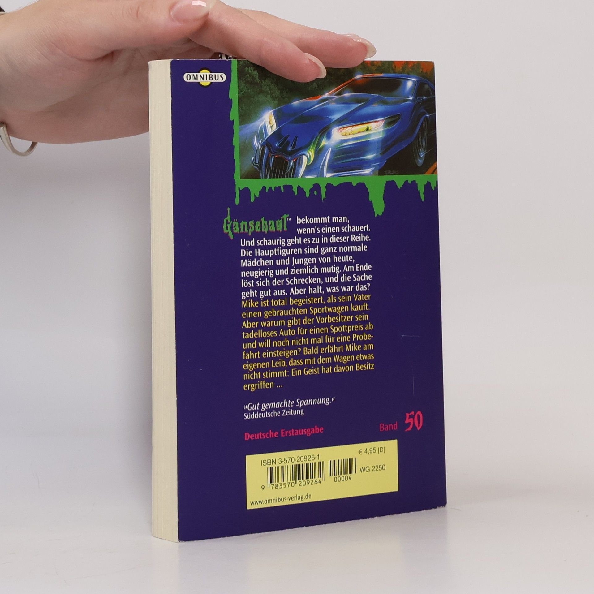 R. L. Stine Gänsehaut 50. Das Geisterauto.