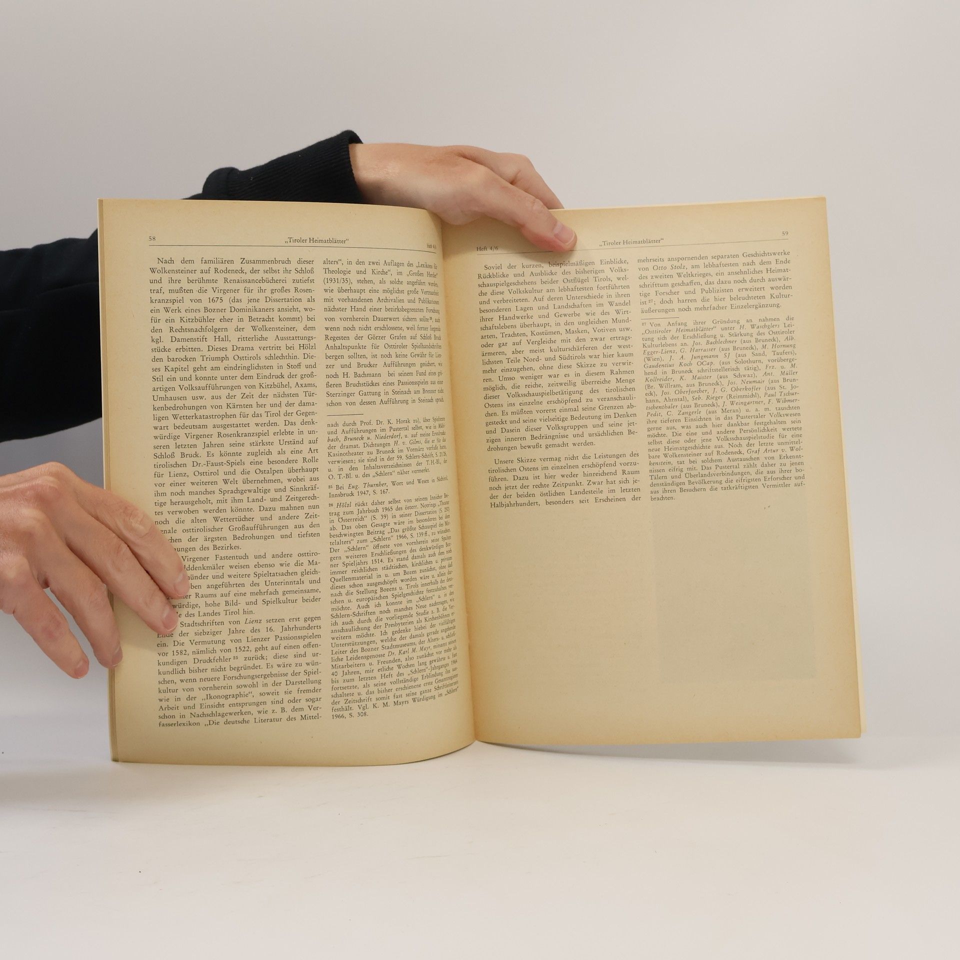 Autorenkollektiv Tiroler Heitmatblätter 4-6
