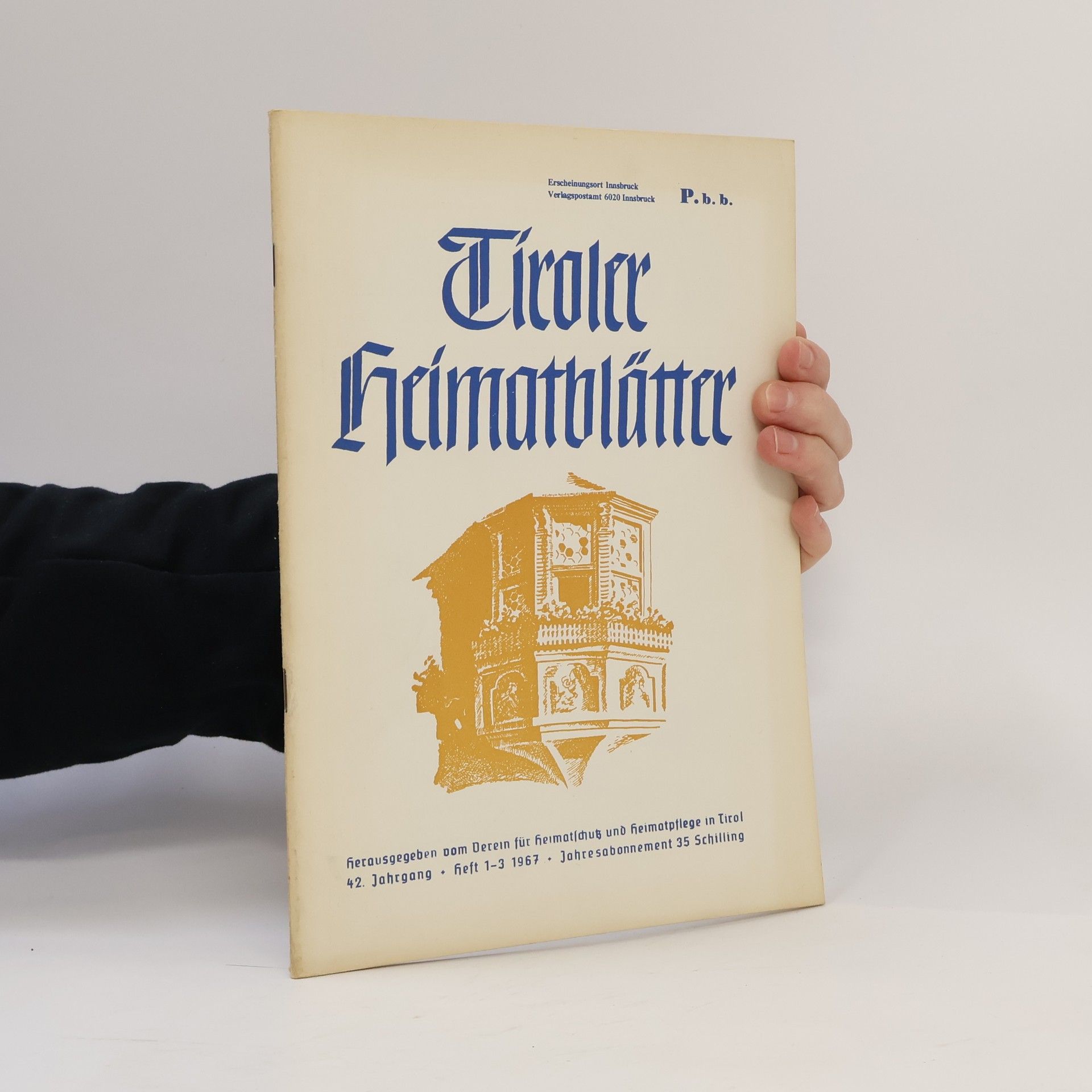 Autorenkollektiv Tiroler Heimatblätter 1-3