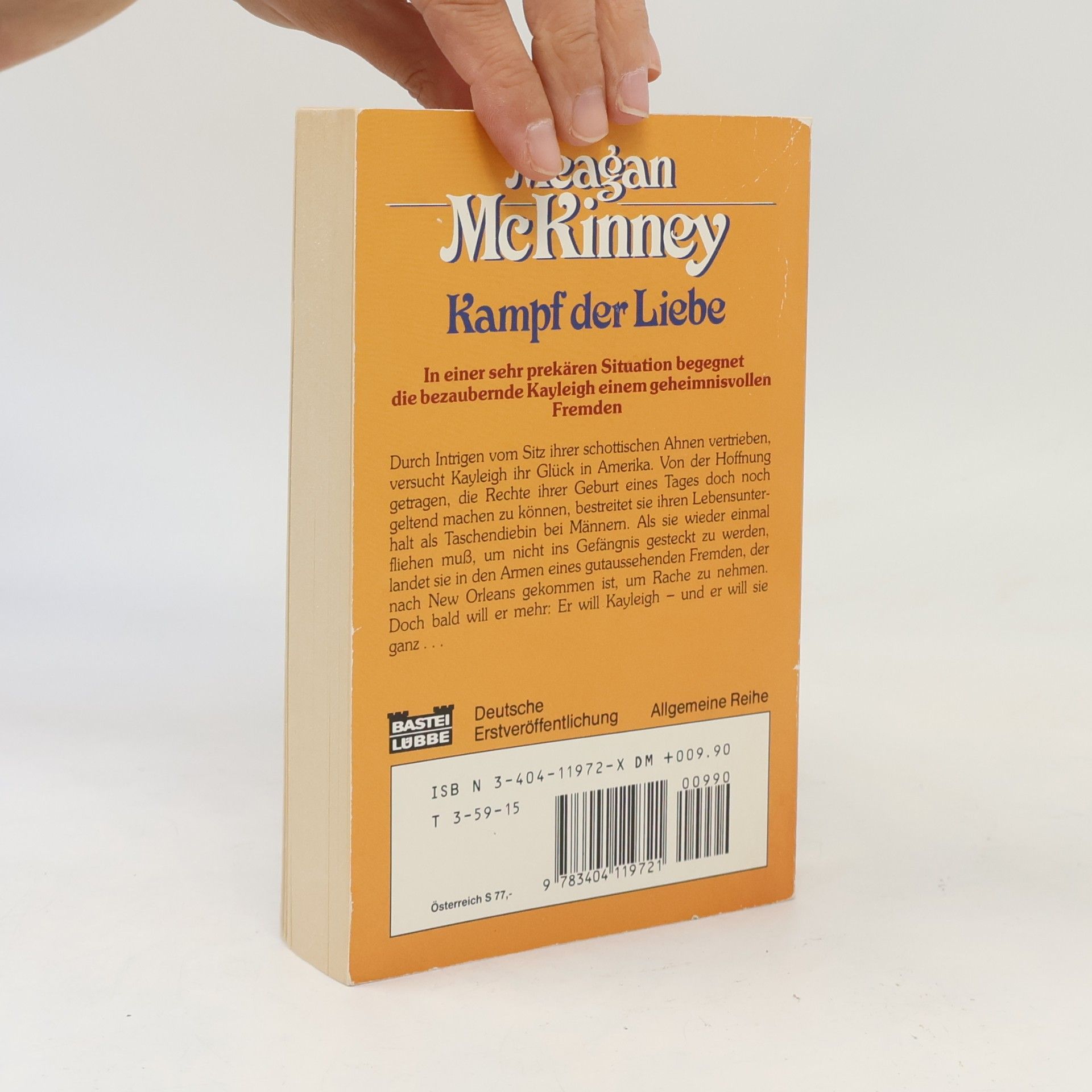 Meagan McKinney Kampf der Liebe. Roman.