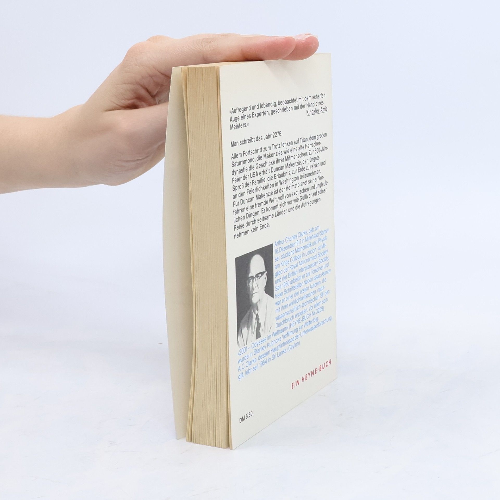 Arthur Charles Clarke Makenzie kehrt zur Erde heim