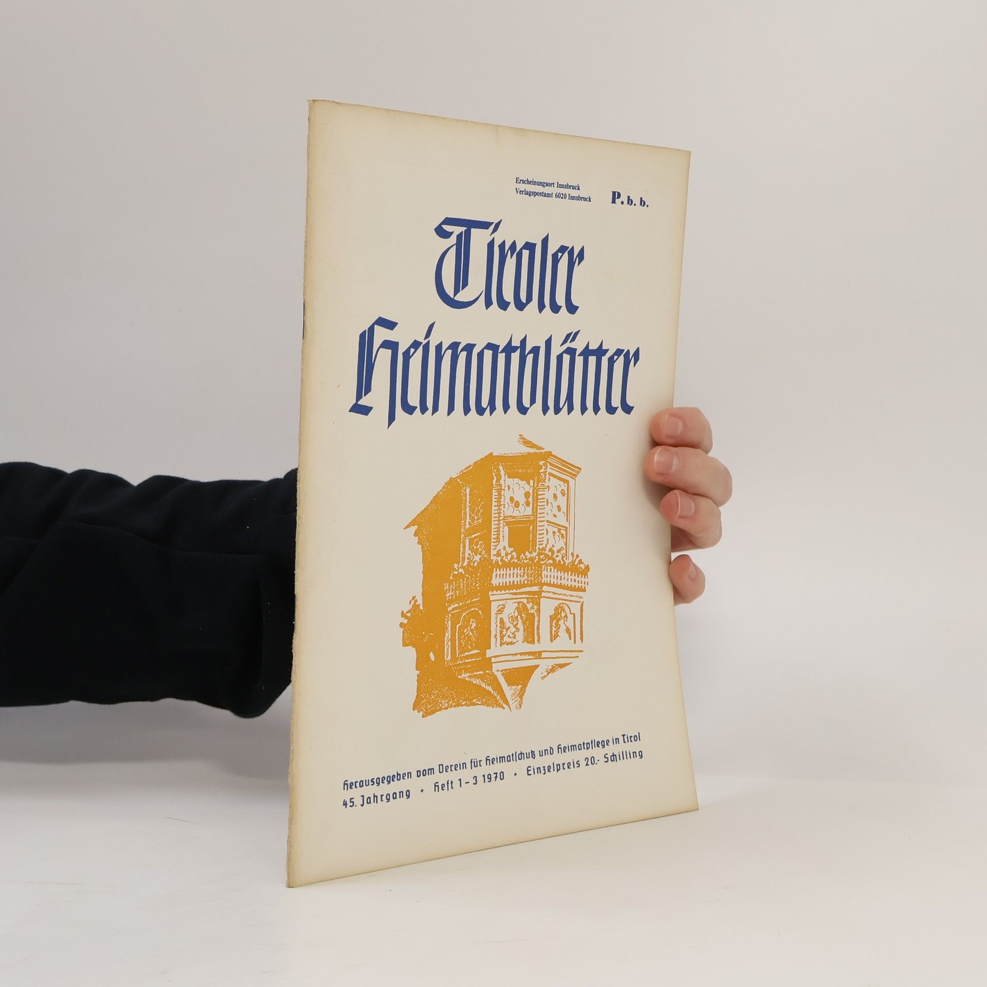 Autorenkollektiv Tiroler Heimatblätter 1-3-