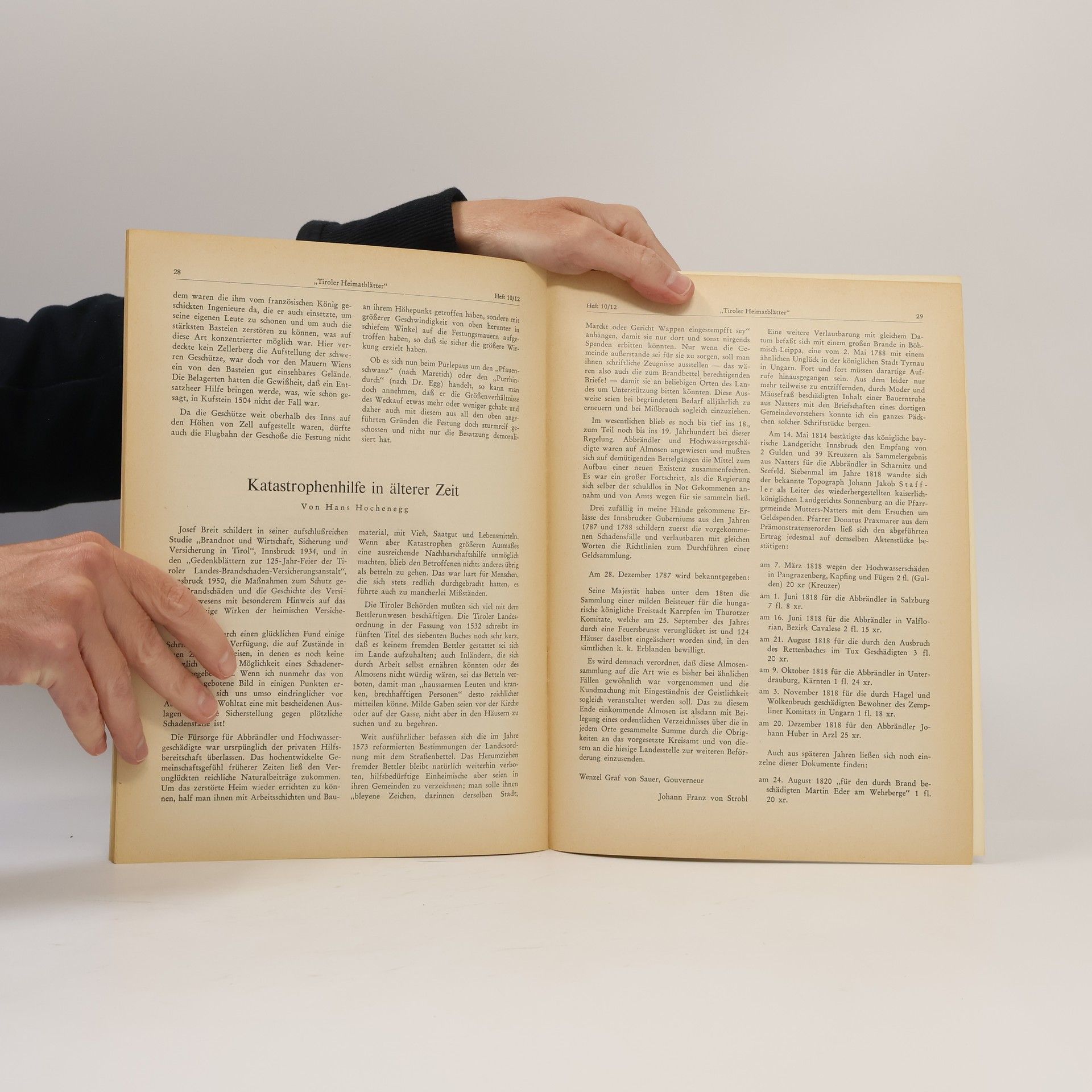 Autorenkollektiv Tiroler Heimatblätter 10-12