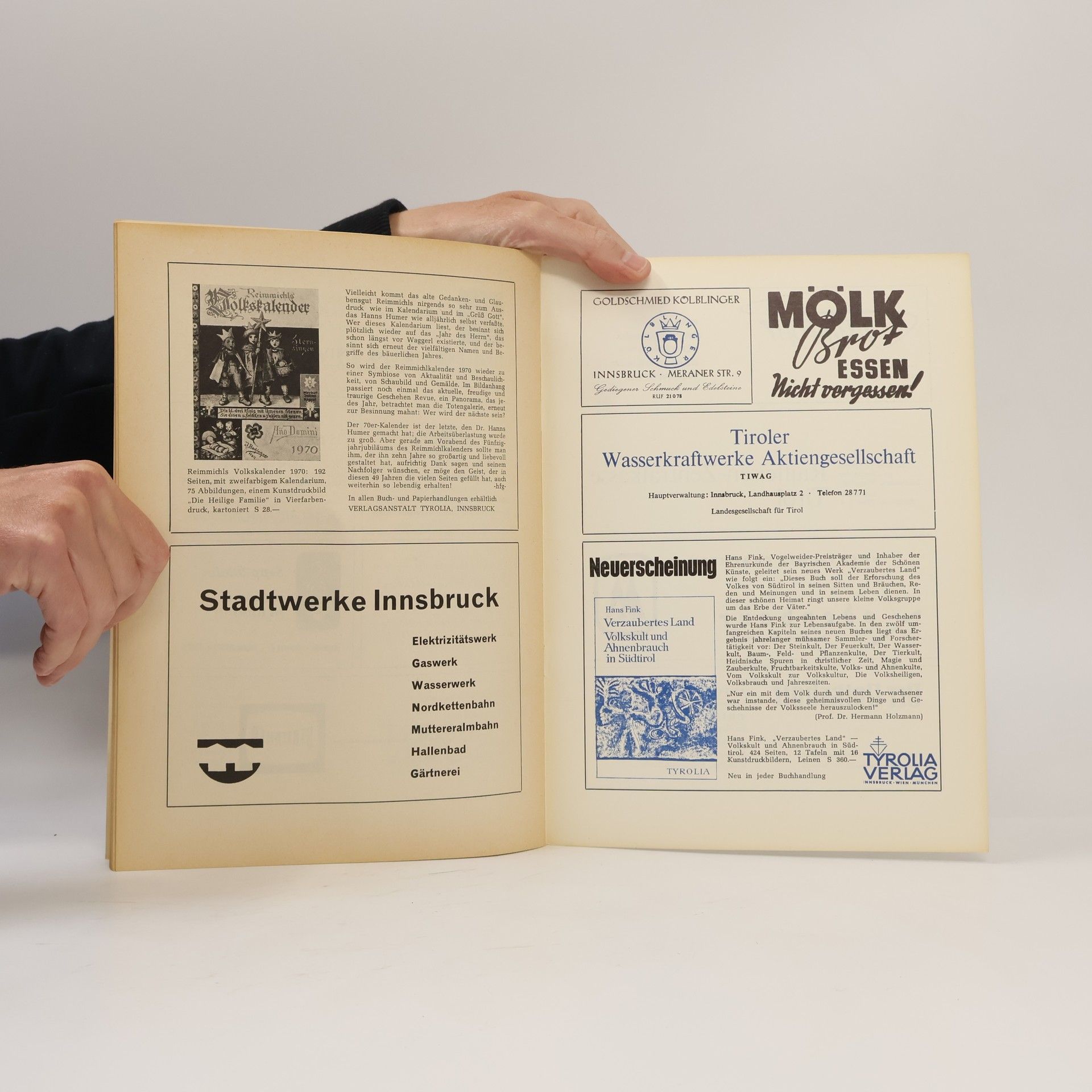 Autorenkollektiv Tiroler Heimatblätter 10-12