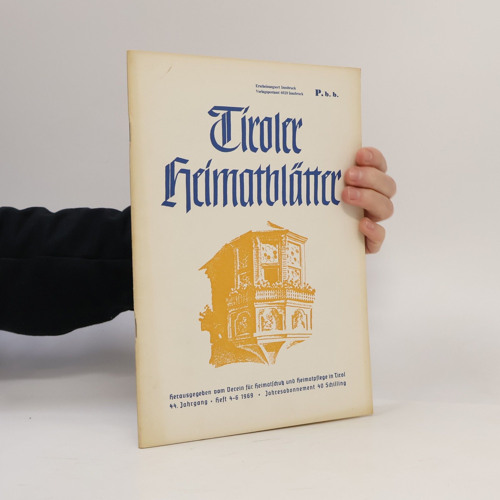 Autorenkollektiv Tiroler Heimatblätter 4-6