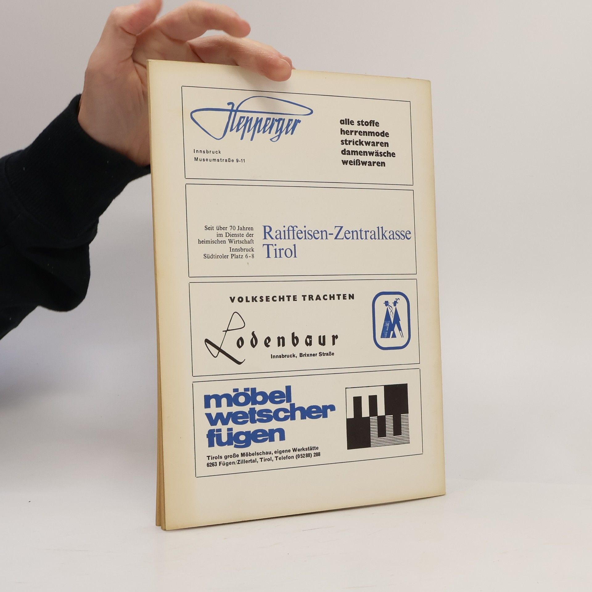 Autorenkollektiv Tiroler Heimatblätter 1-3